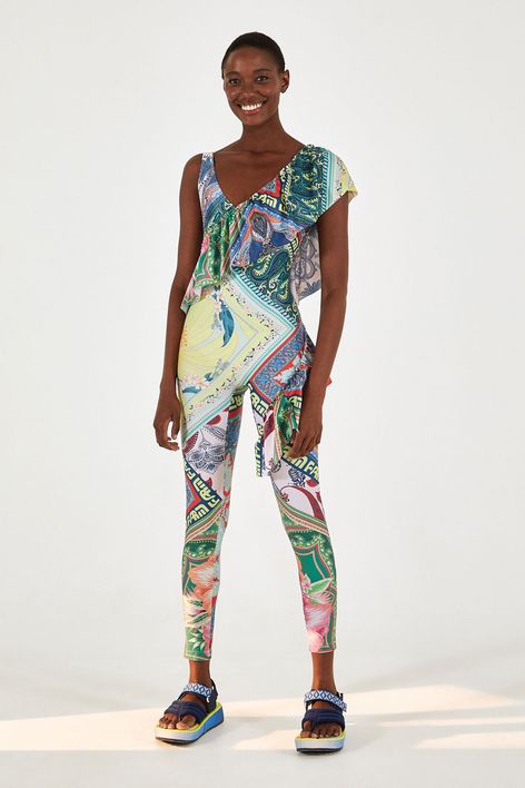 vestido patch arara farm