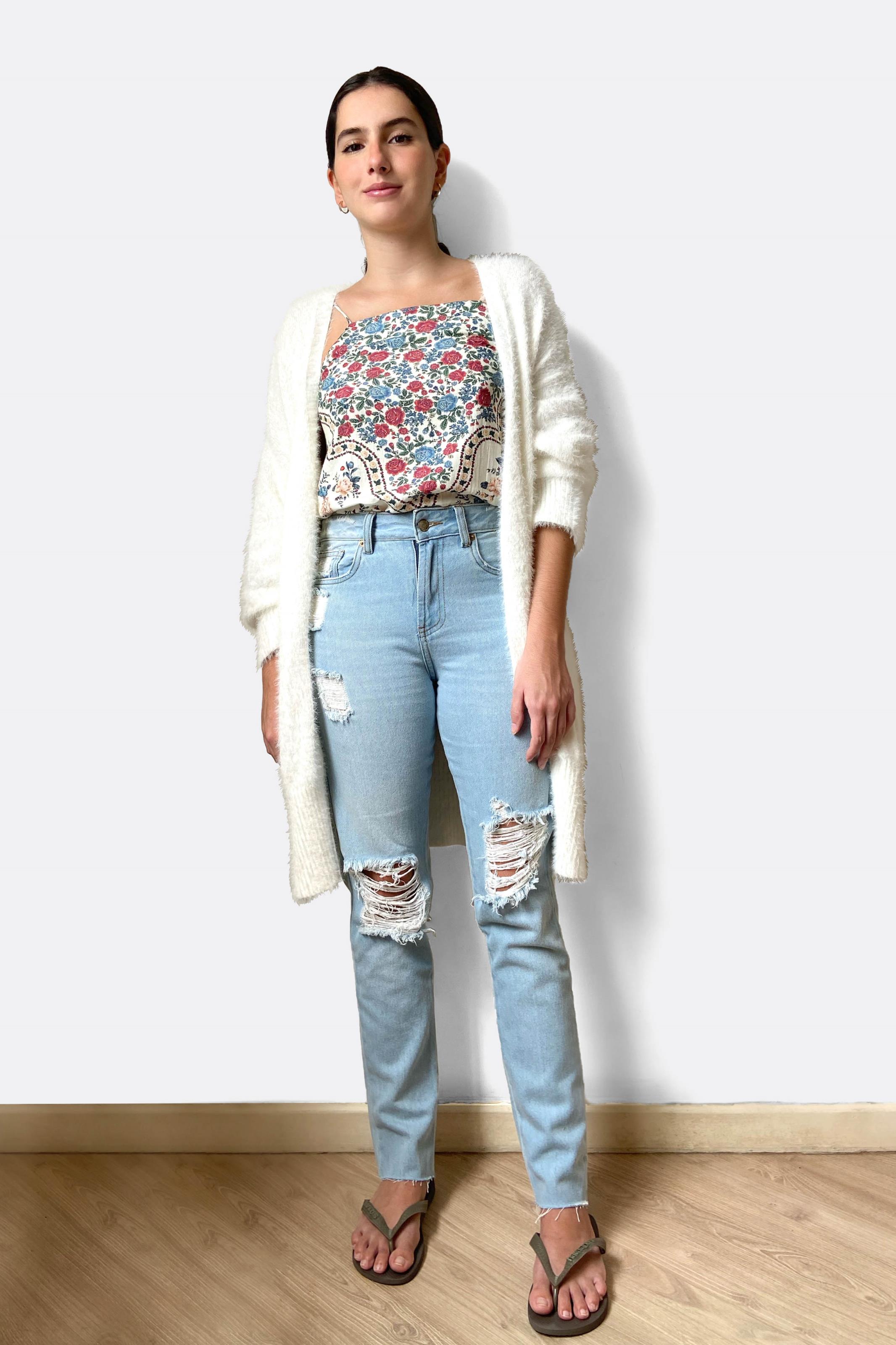 calça boyfriend jeans