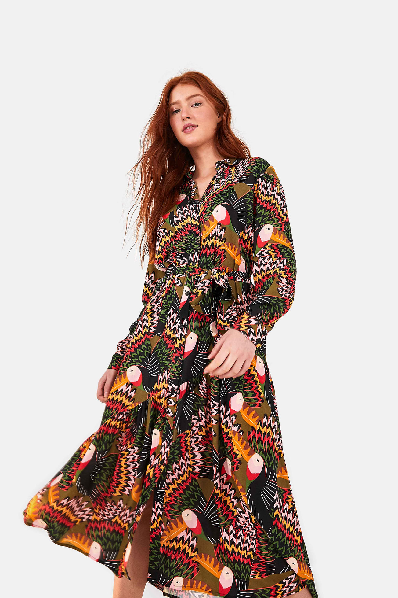 vestido camiseta estampado