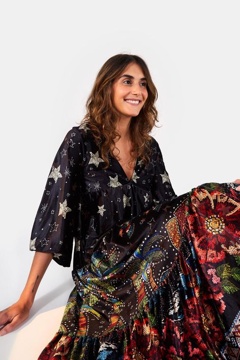 vestido devore farm