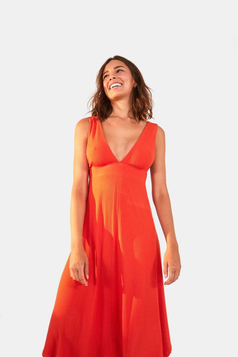 vestido godê simples
