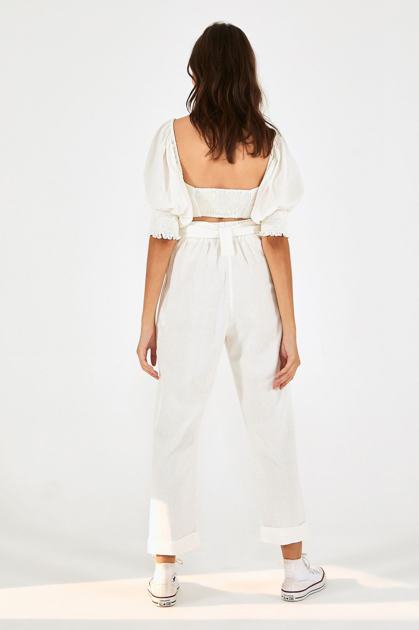 calça clochard cenoura
