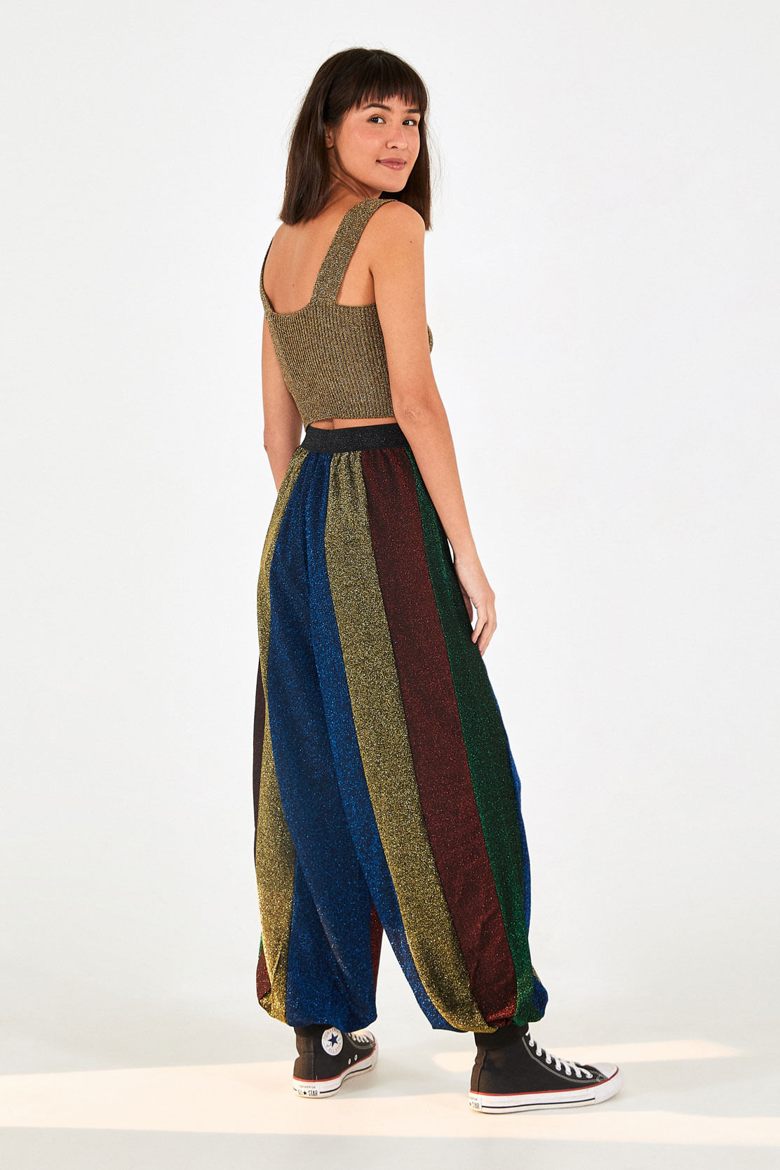 calça estilo aladim