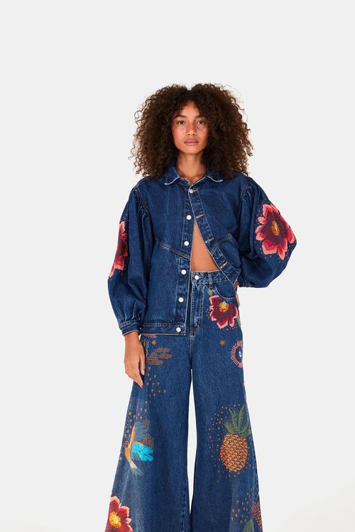 Moda Feminina - Calça 44 Azul – Farm