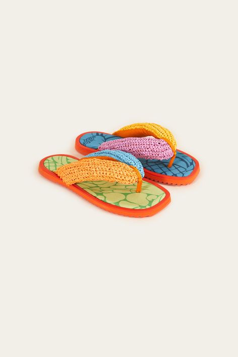 Compre Sandália plataforma flor Farm Online