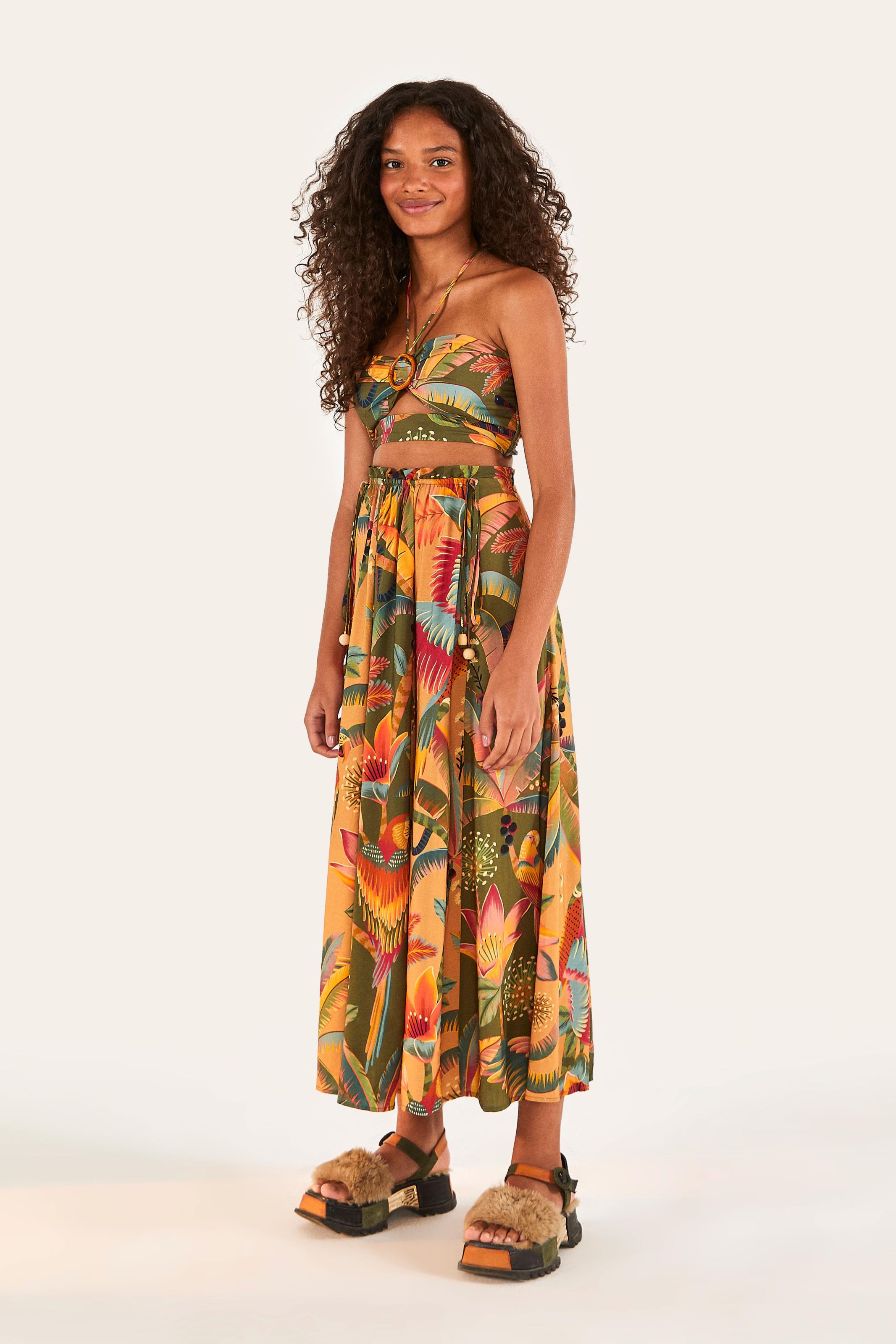 Top Fivela Estampado Festa No Cerrado - Main Image