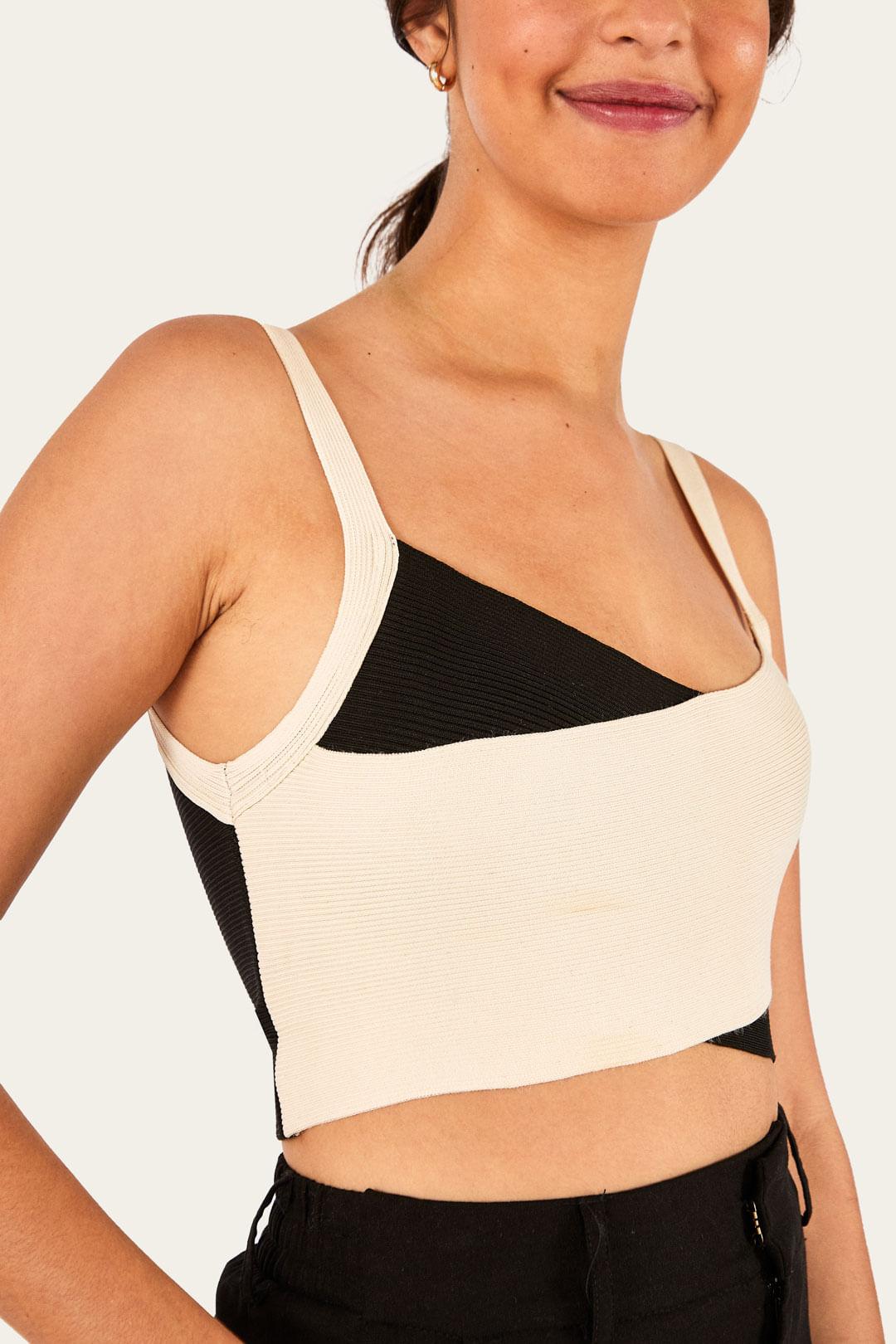 Top Tricot Bicolor