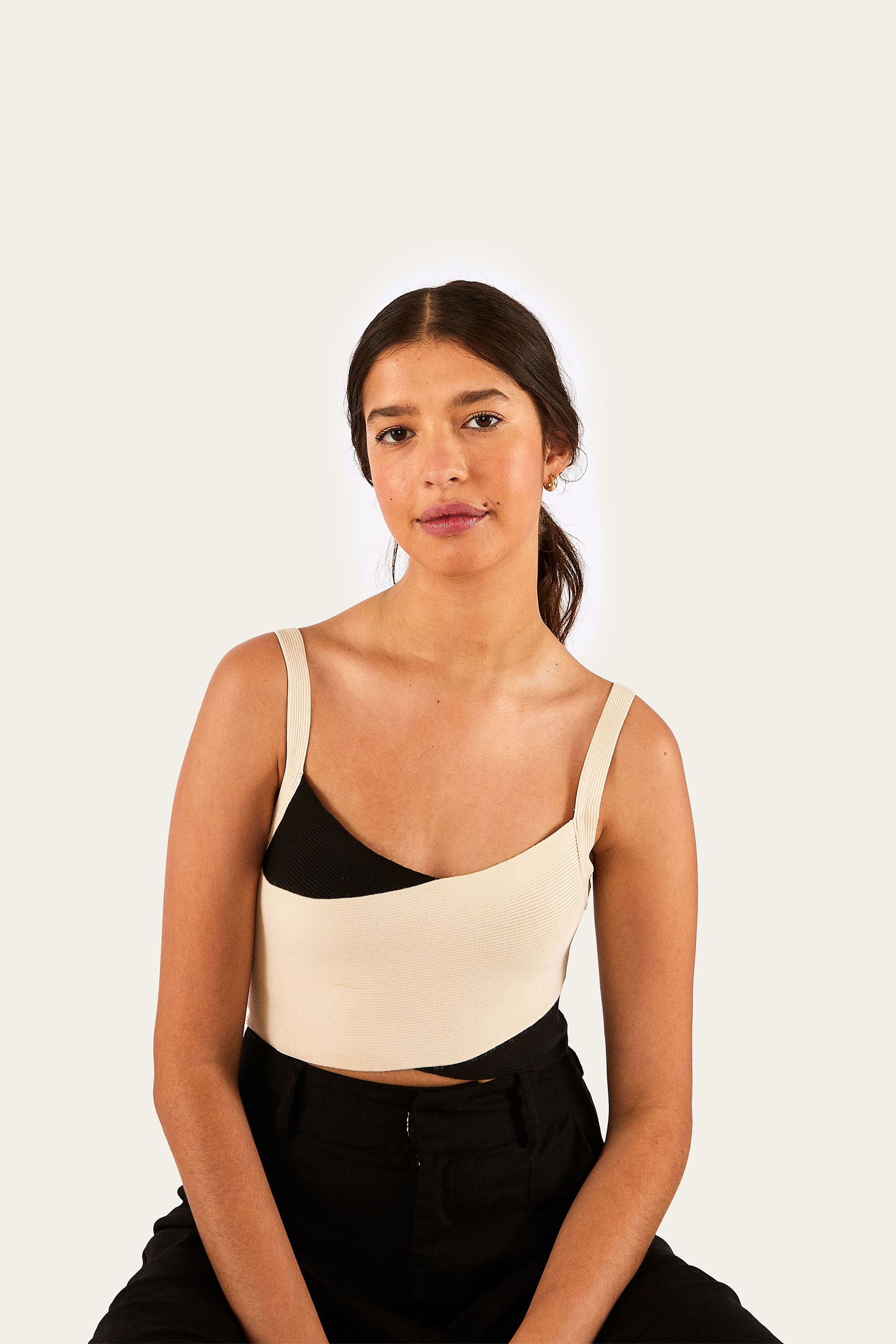 Top Tricot Bicolor