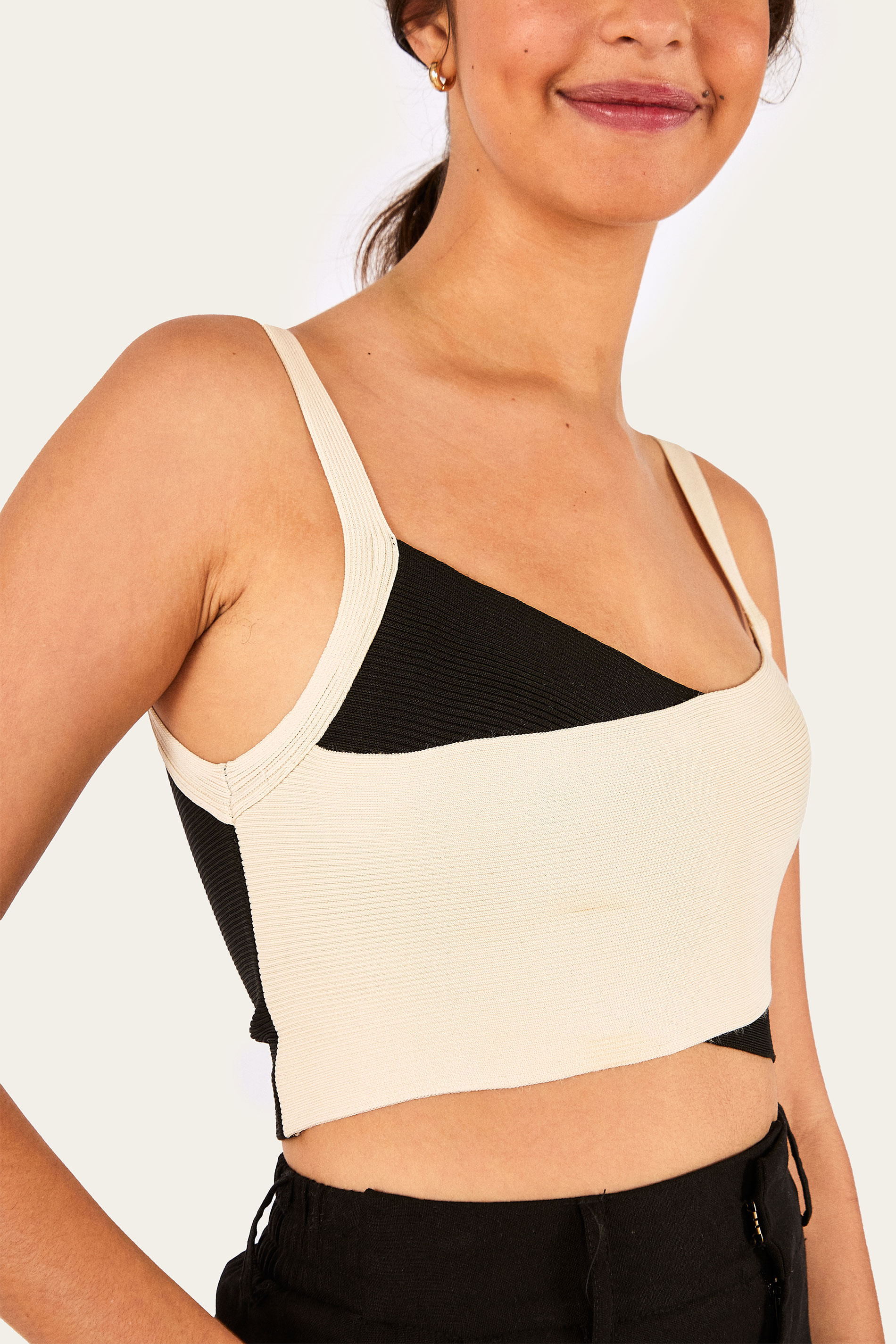 Top Tricot Bicolor