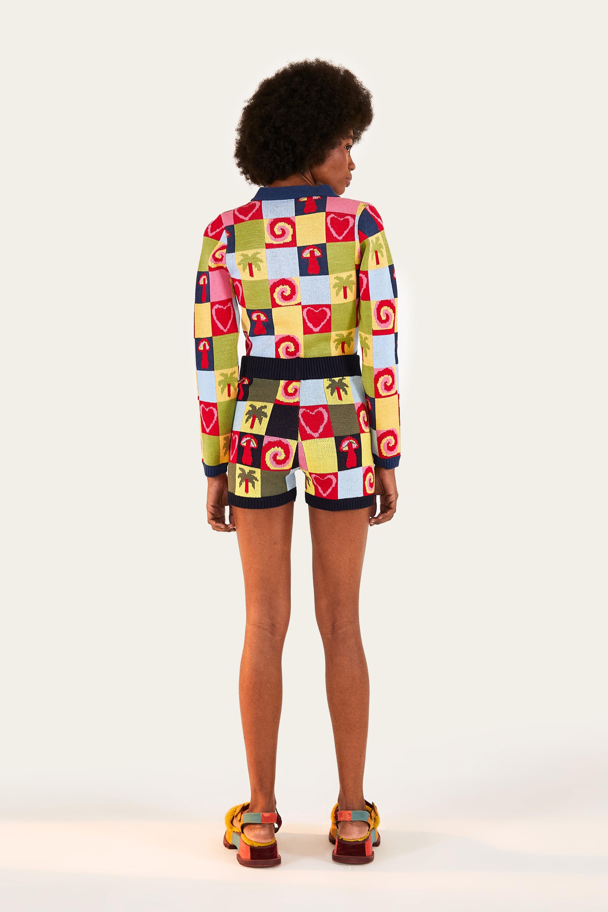 Short Tricot Aconchego