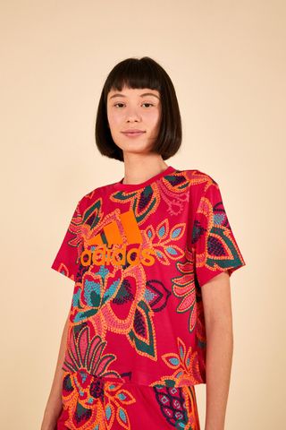 T-Shirt Adidas Pineapple Flower Vivid Be