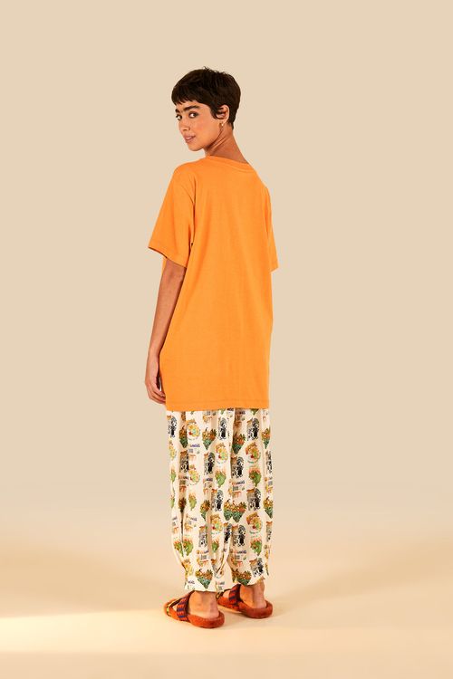 Camaïeu T-shirt Orange M discount 63% WOMEN FASHION Shirts & T-shirts T-shirt Basic 