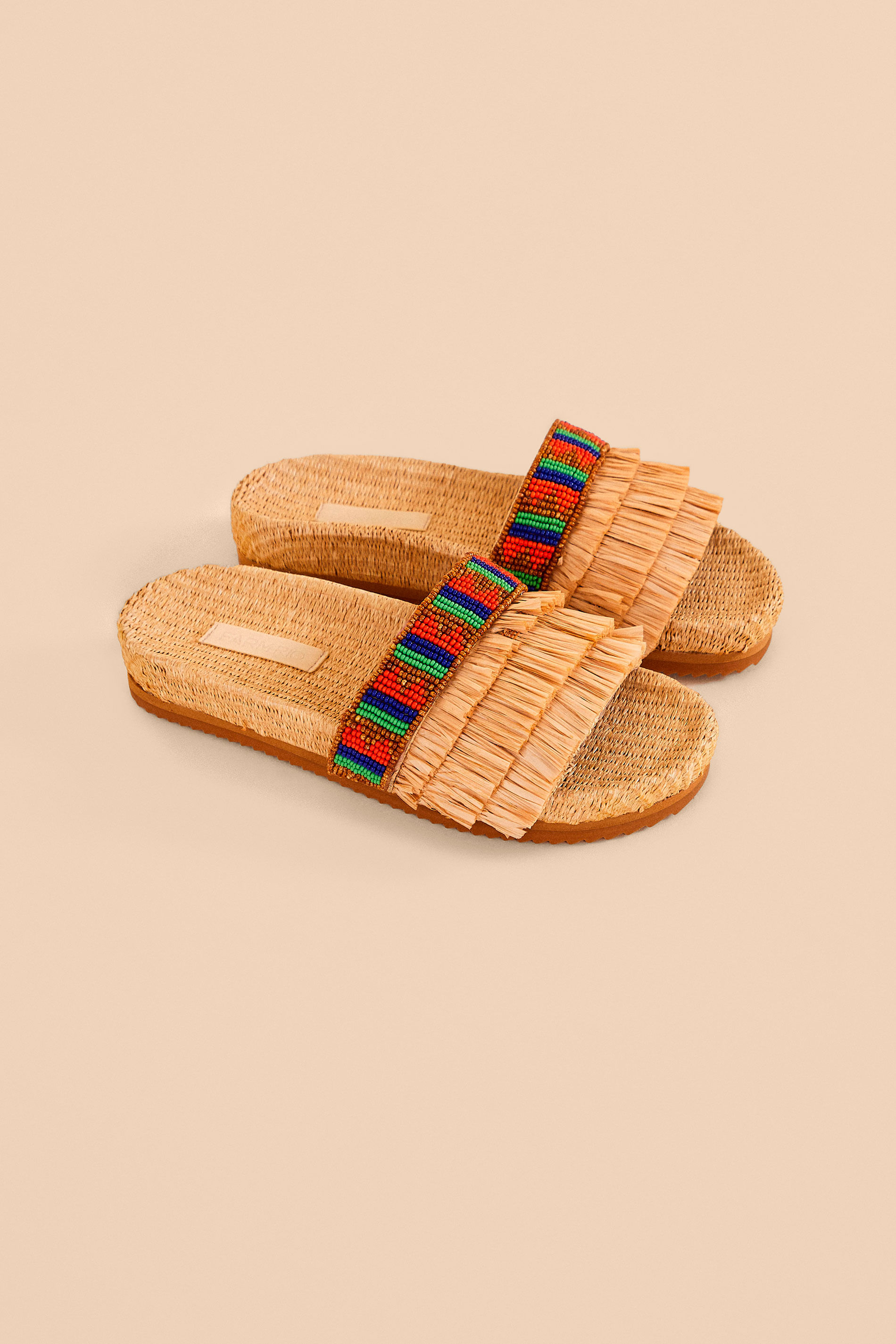 Sandal Beaded Fringe