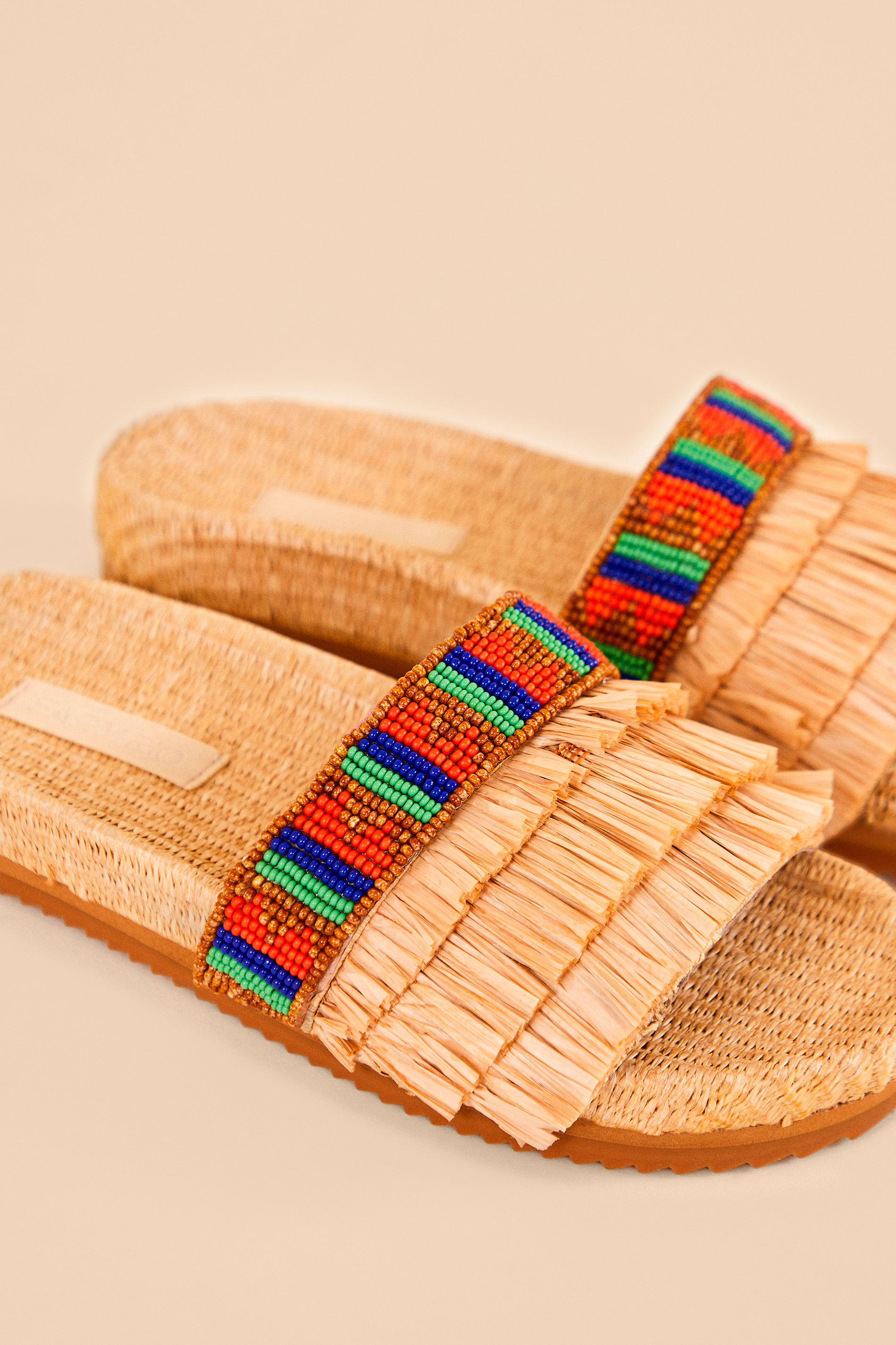 FRINGE CORD SANDAL