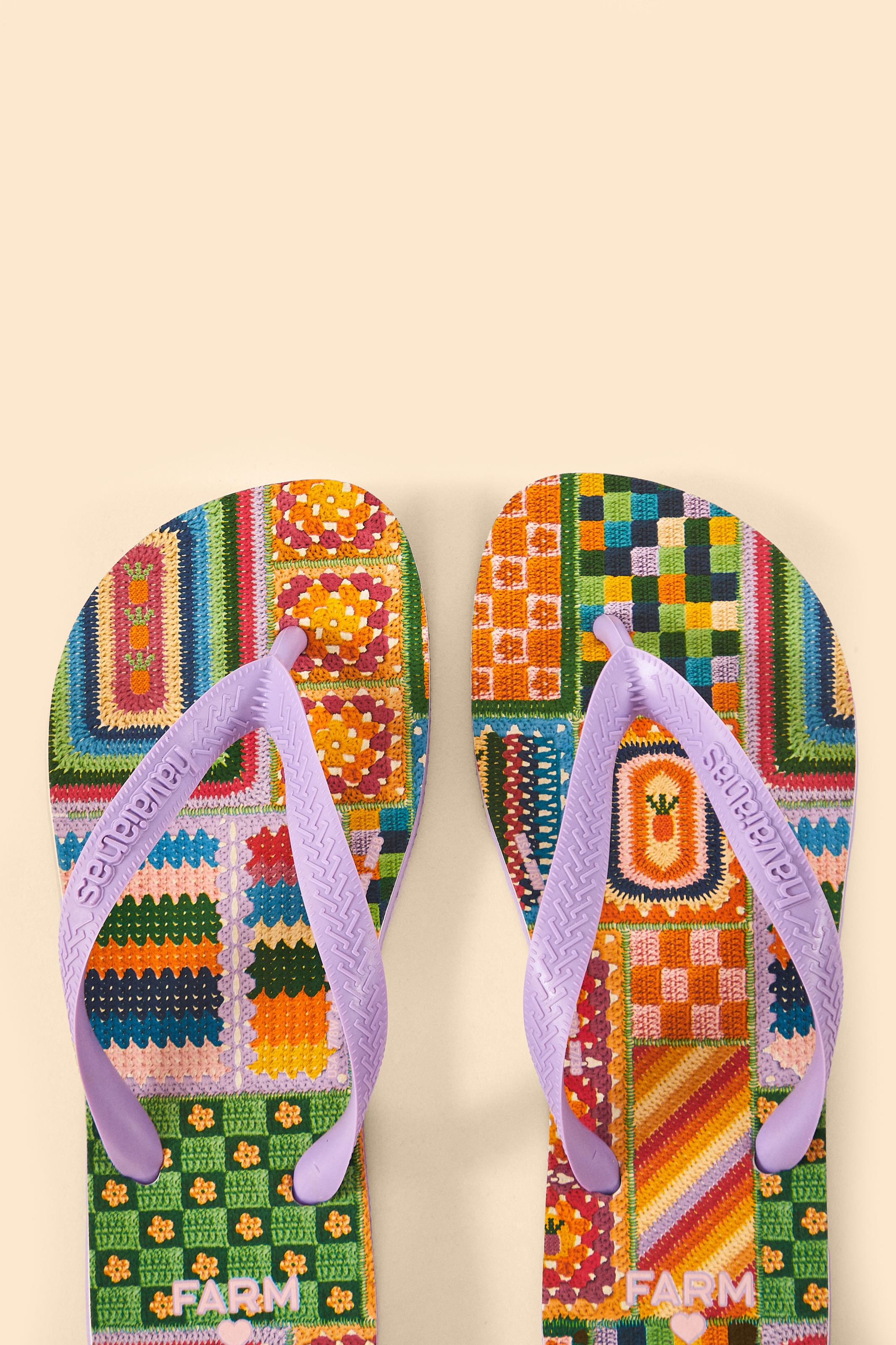 Havaianas Estampadas Borda Borda