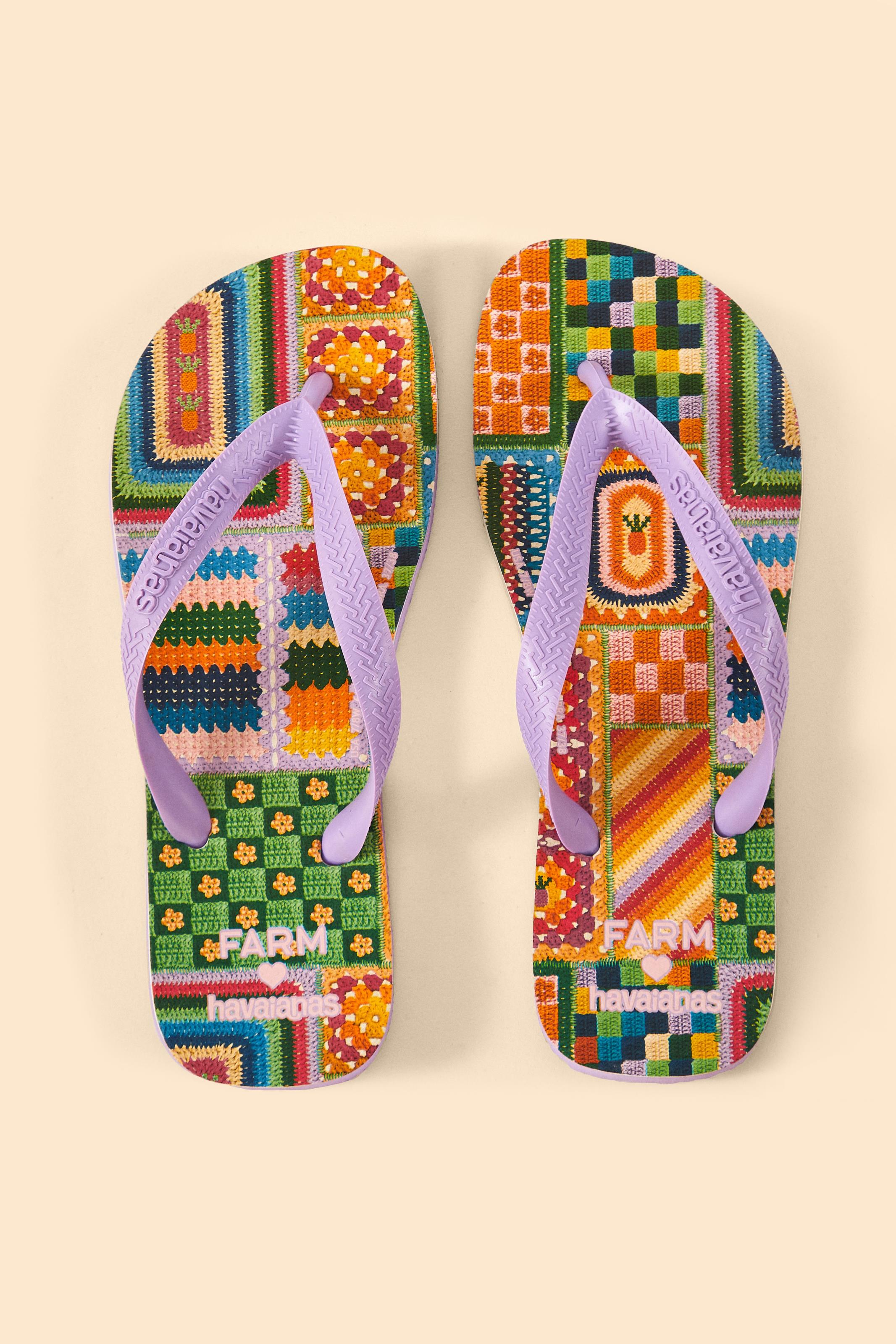 Havaianas Estampadas Borda Borda