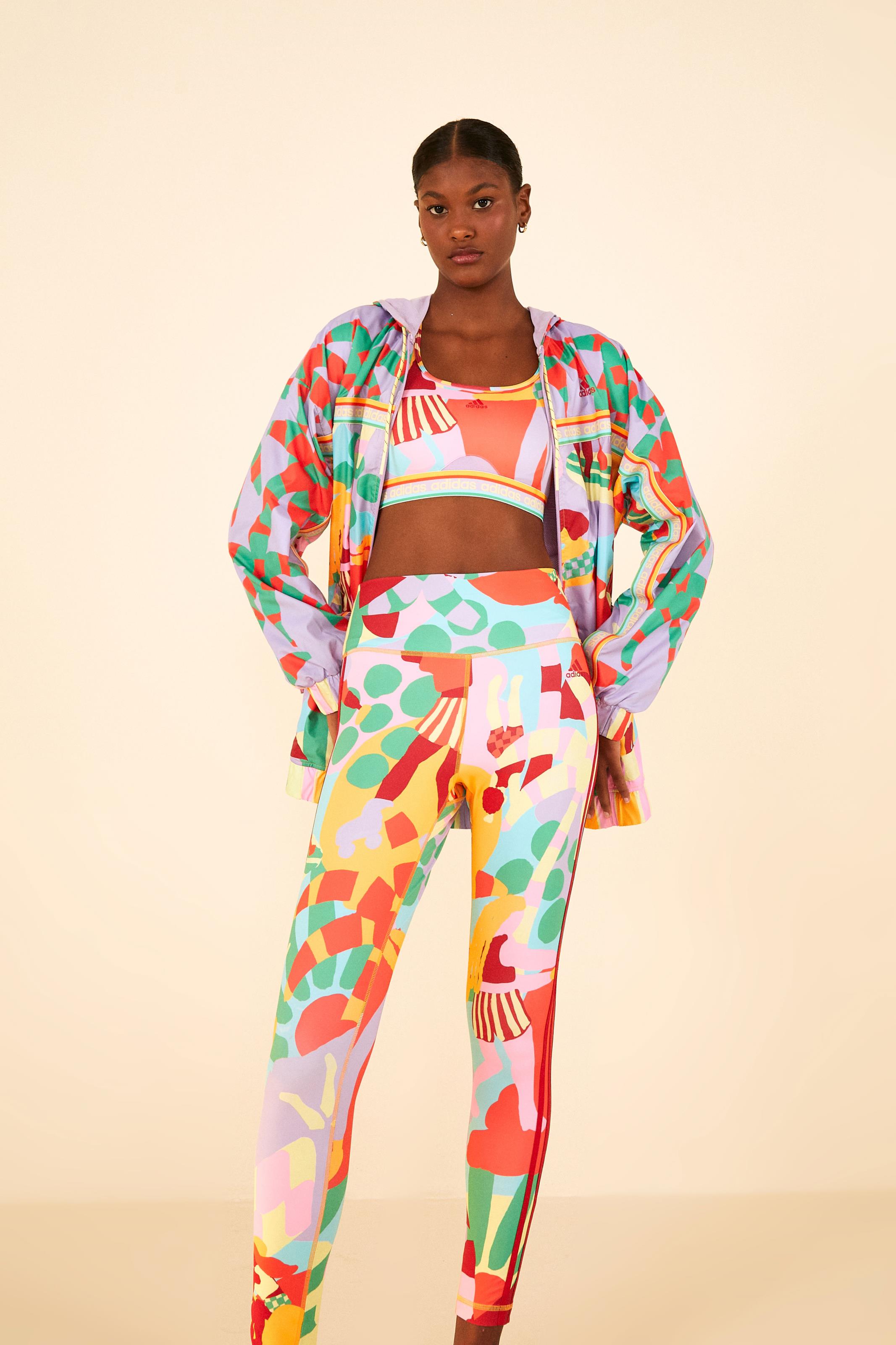 Legging Adidas Estampada All Together Pastel