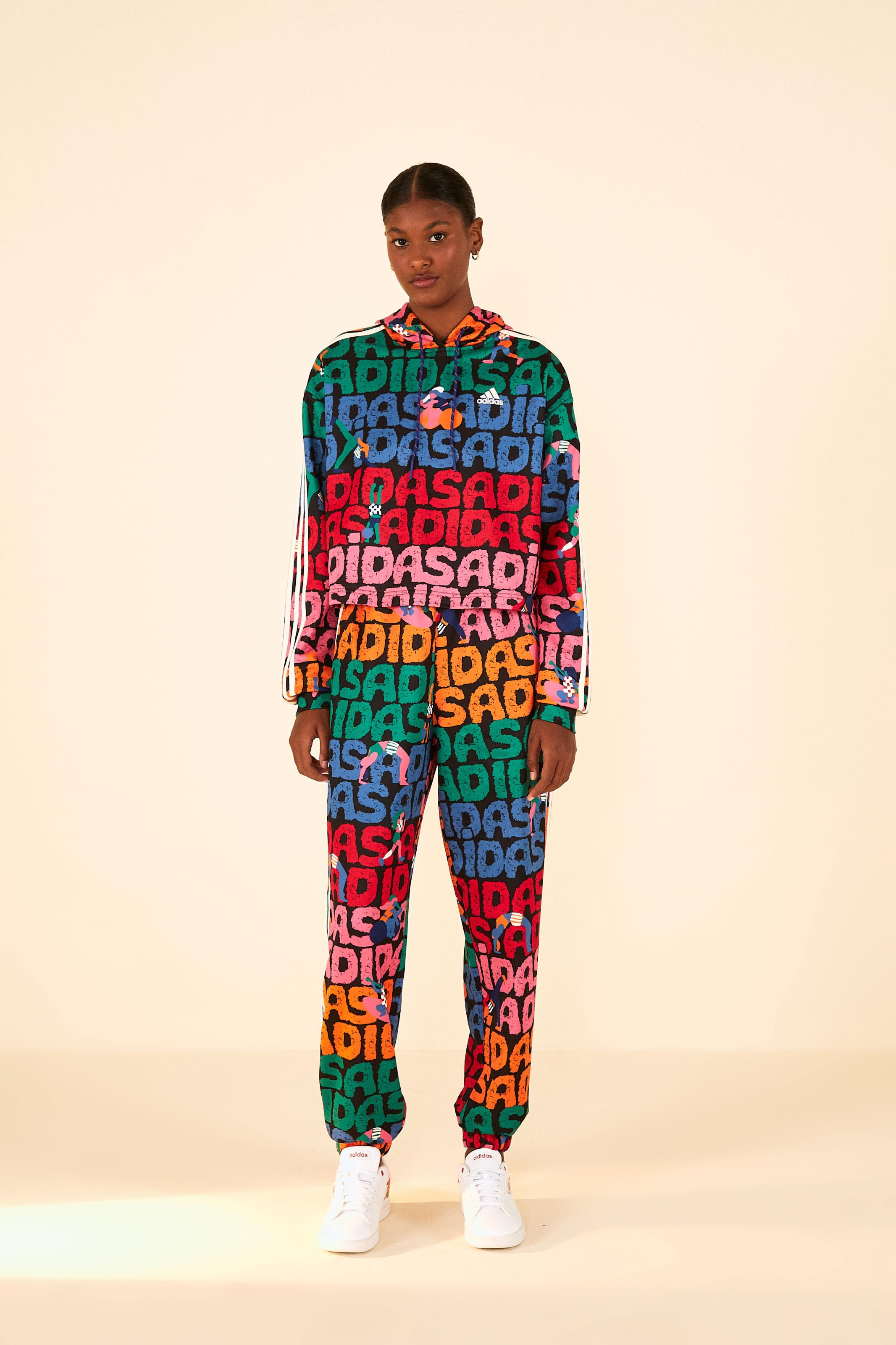 Moletom Adidas Estampado In Movement Preto