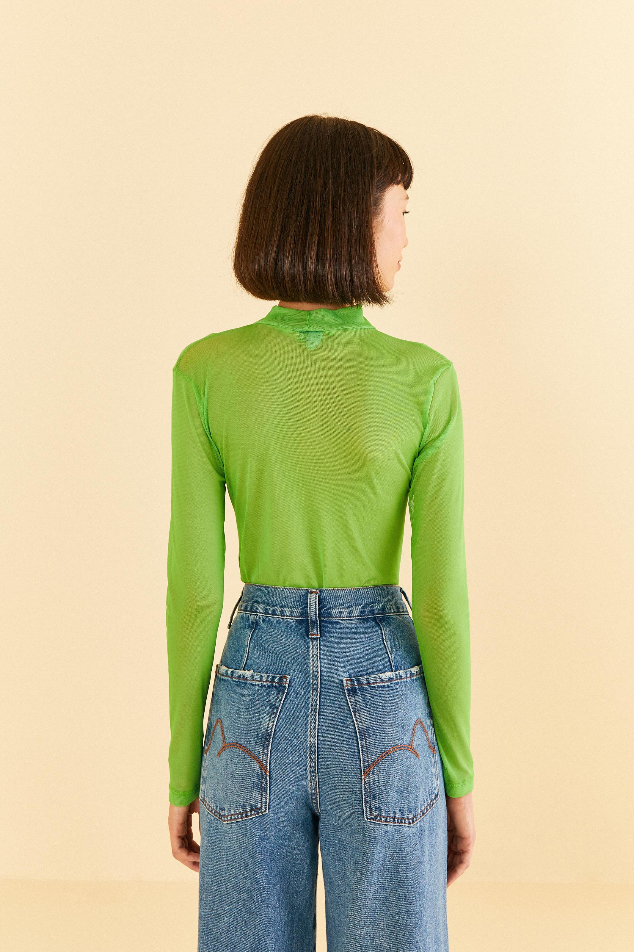 Blusa Gola Tule