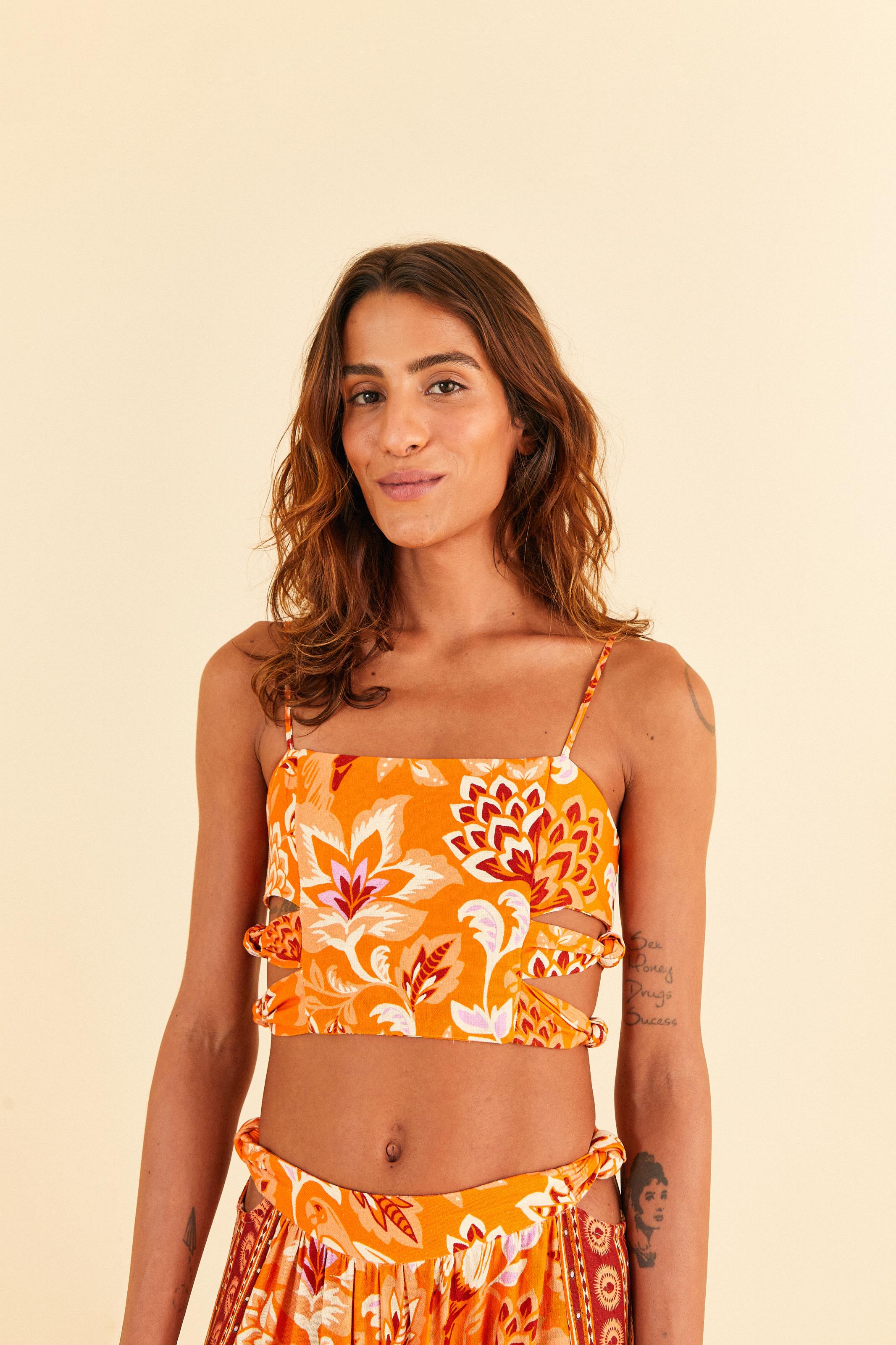 Top Estampado Recanto Das Araras