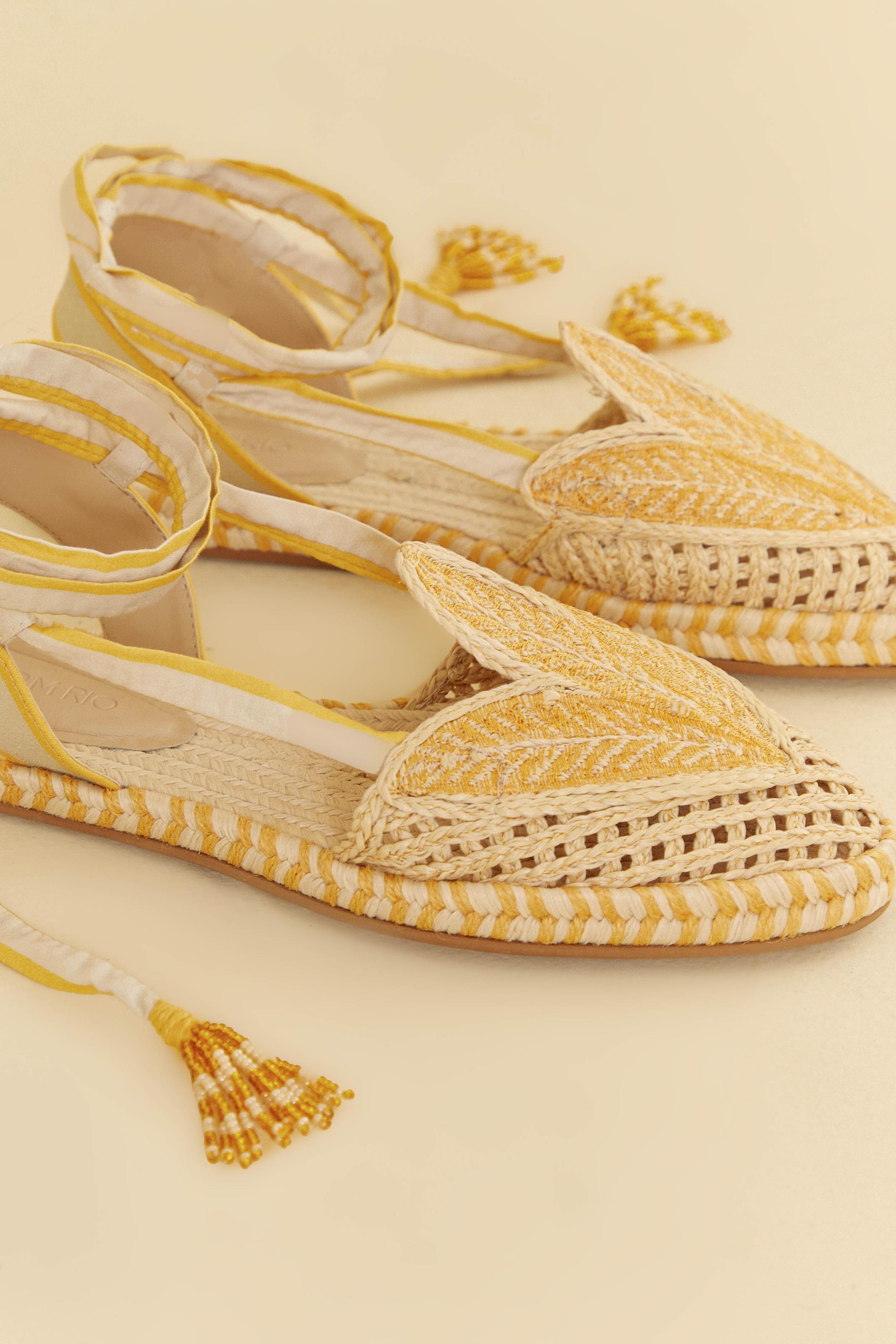 Sand Espadrille Flat