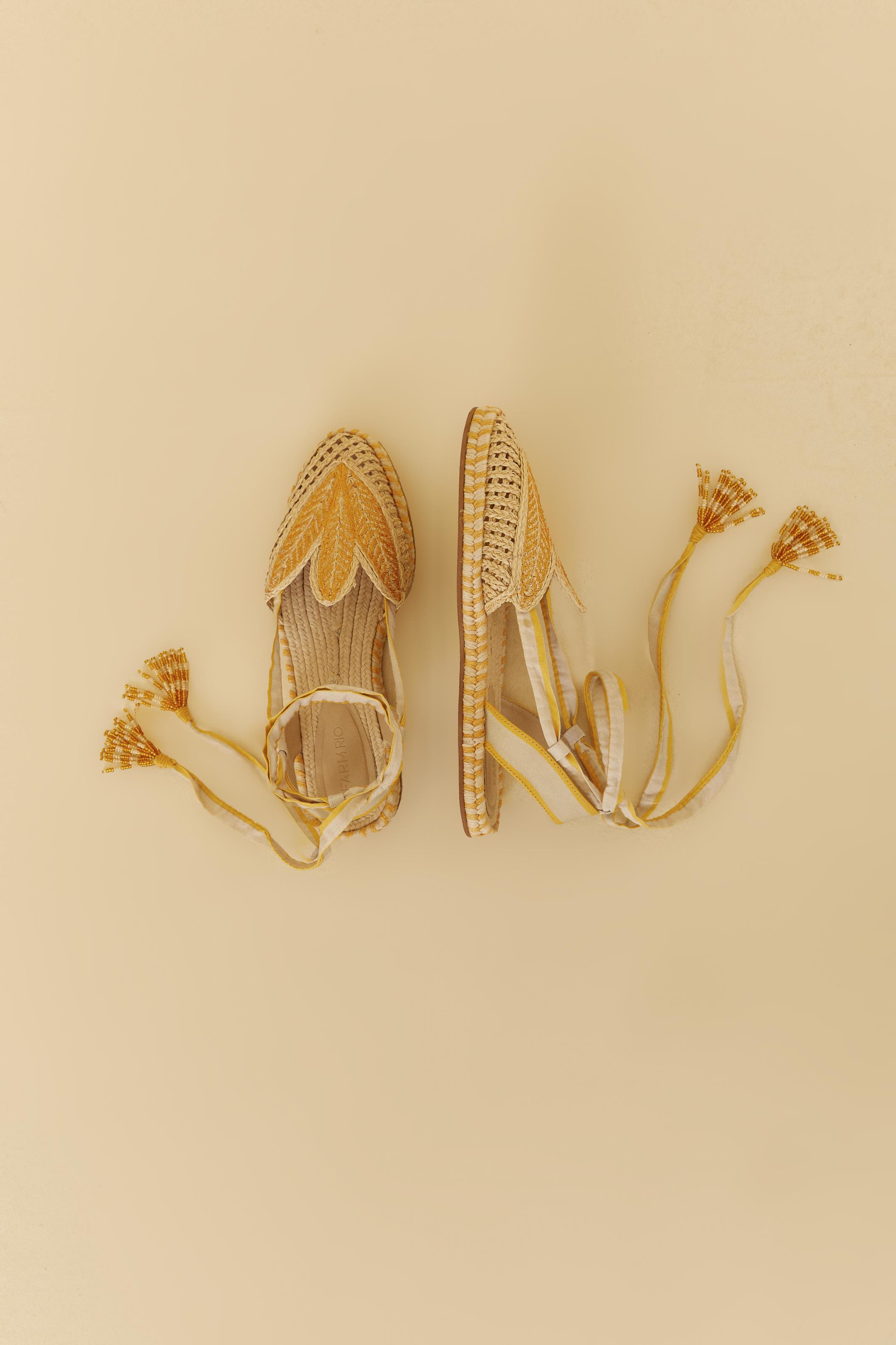 Sand Espadrille Flat