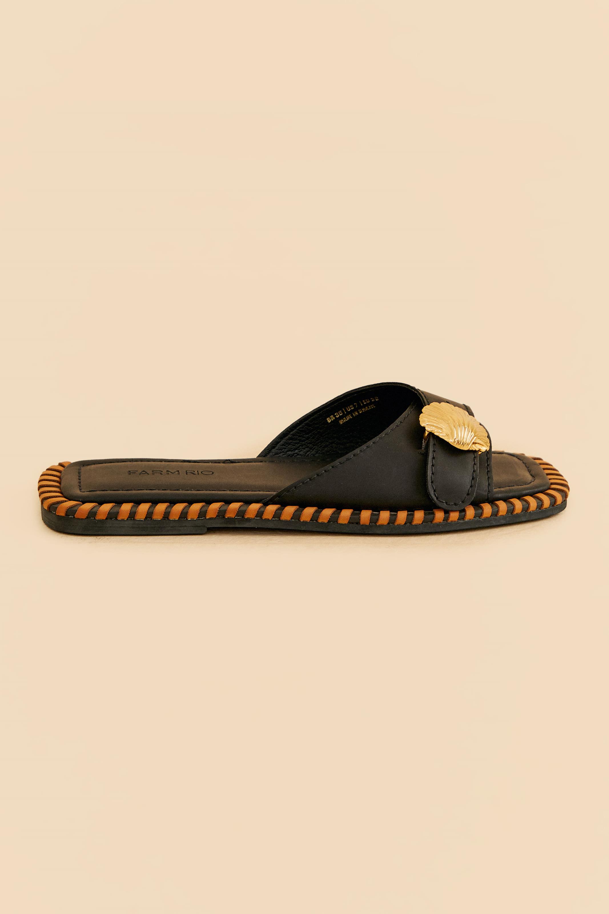 Sandália Rasteira Slipper