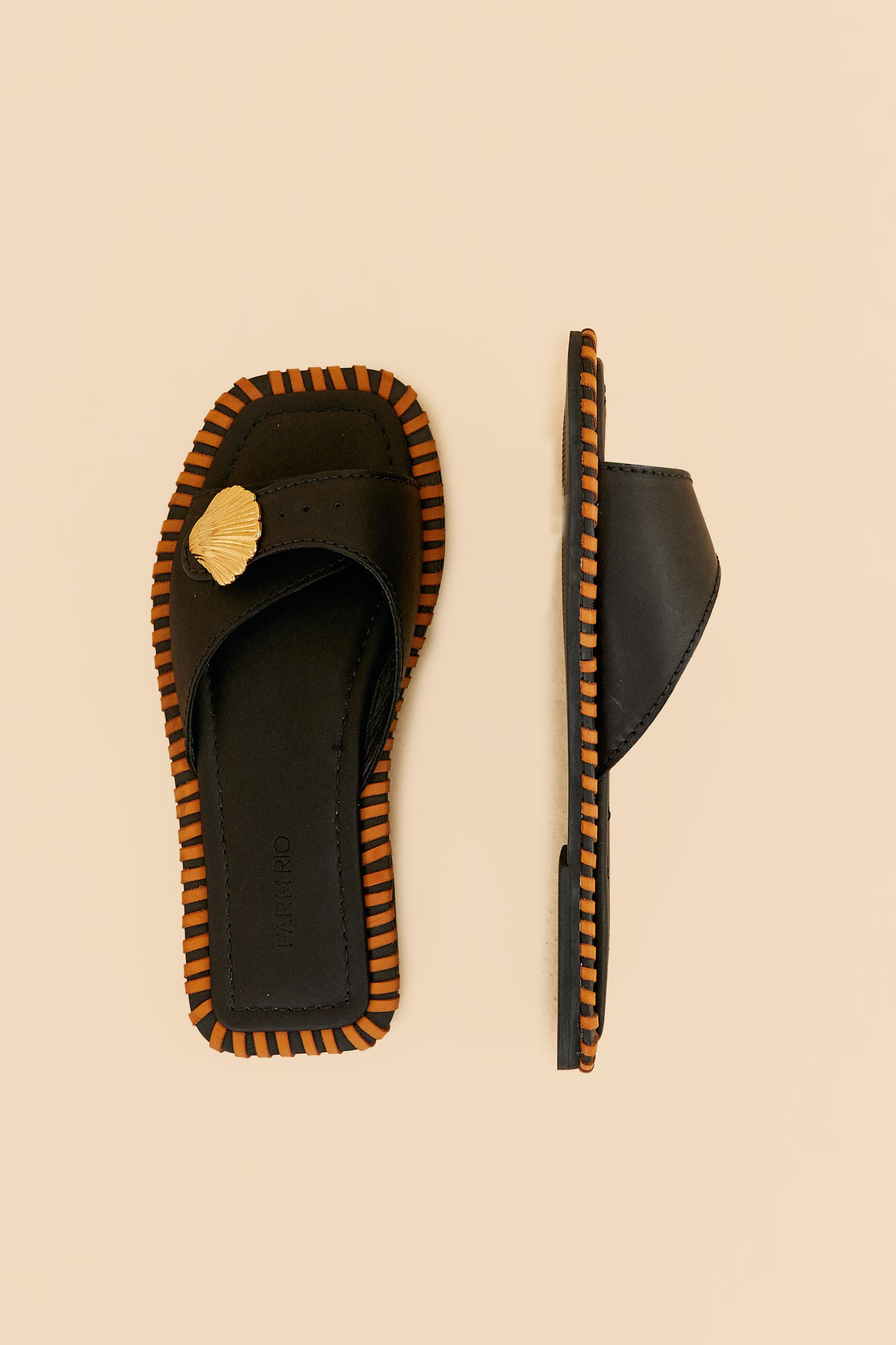 Sandália Rasteira Slipper