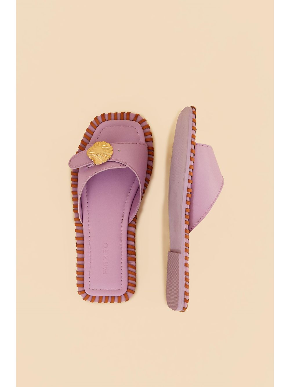 Farm — Sandália Rasteira Slipper