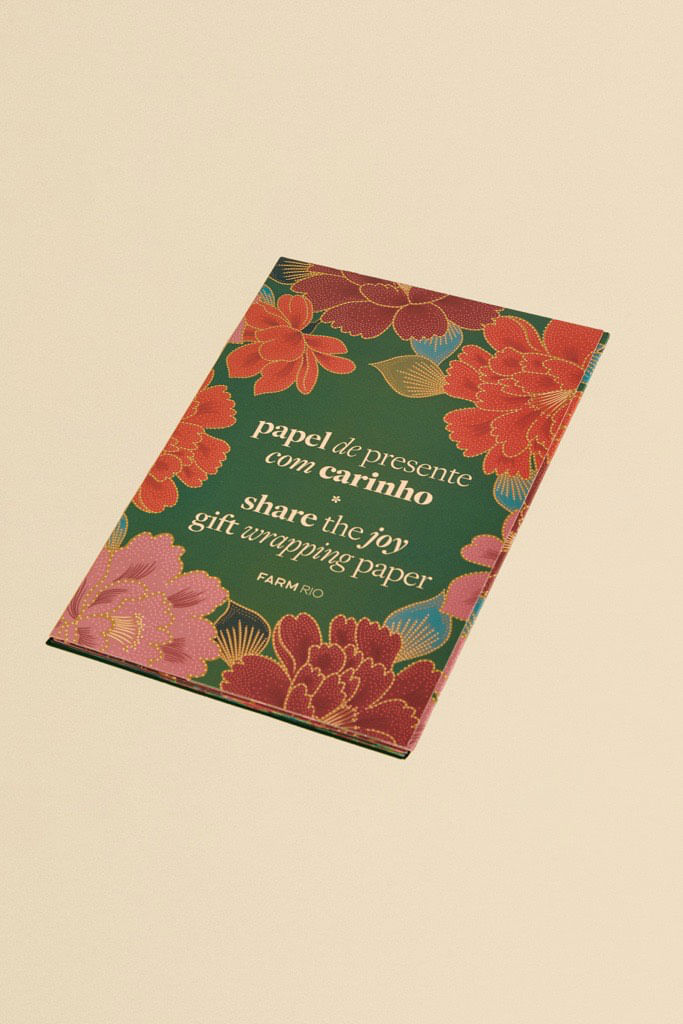 Papel De Presente Com Carinho