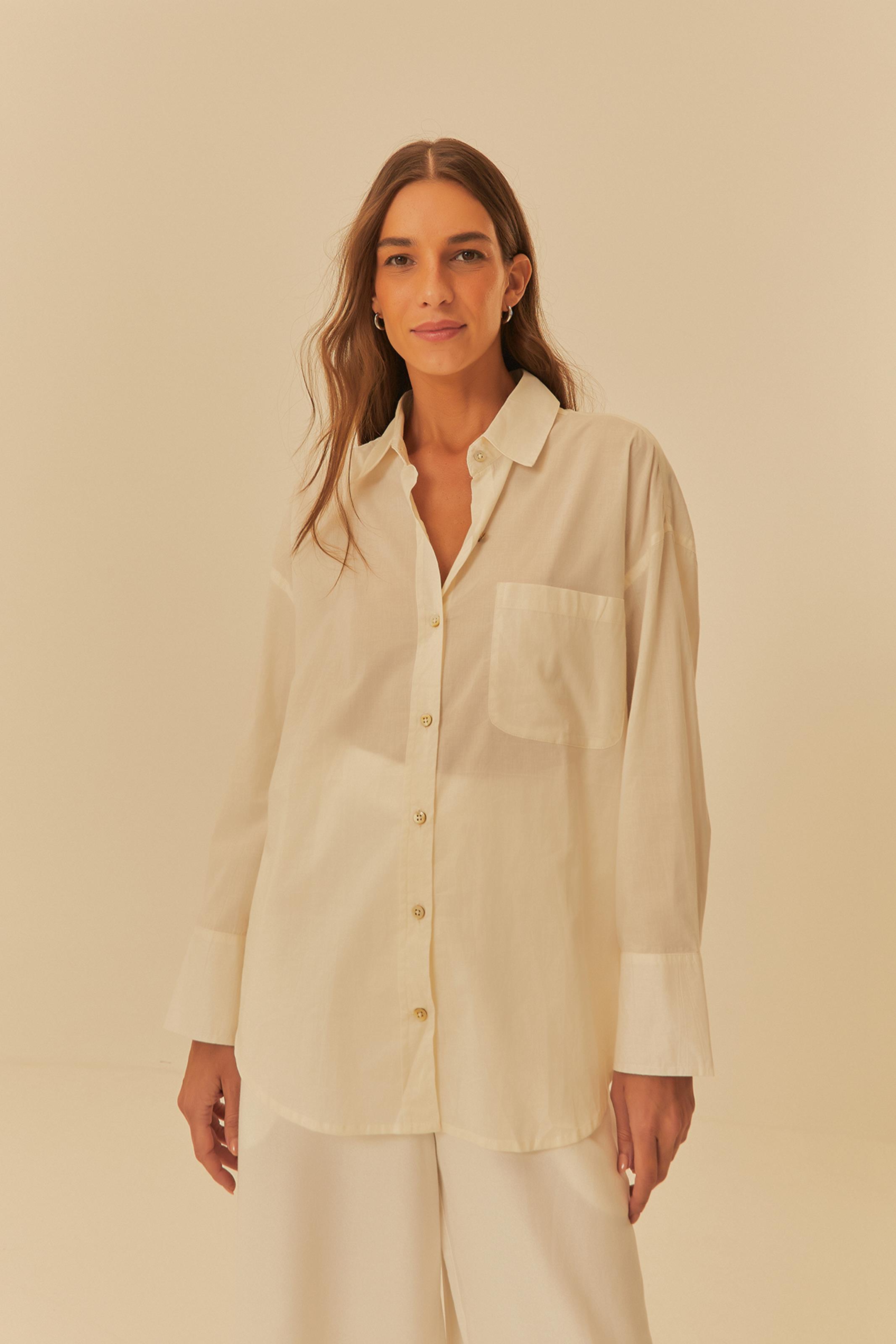 Camisa Algodao Basica
