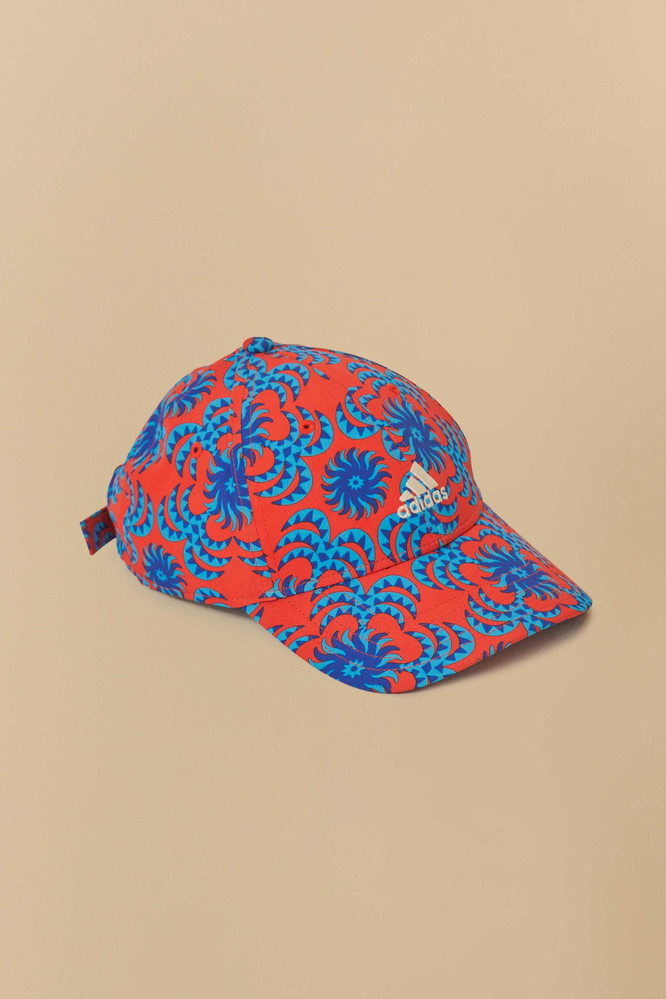 Boné Adidas Palm Flower Vermelho