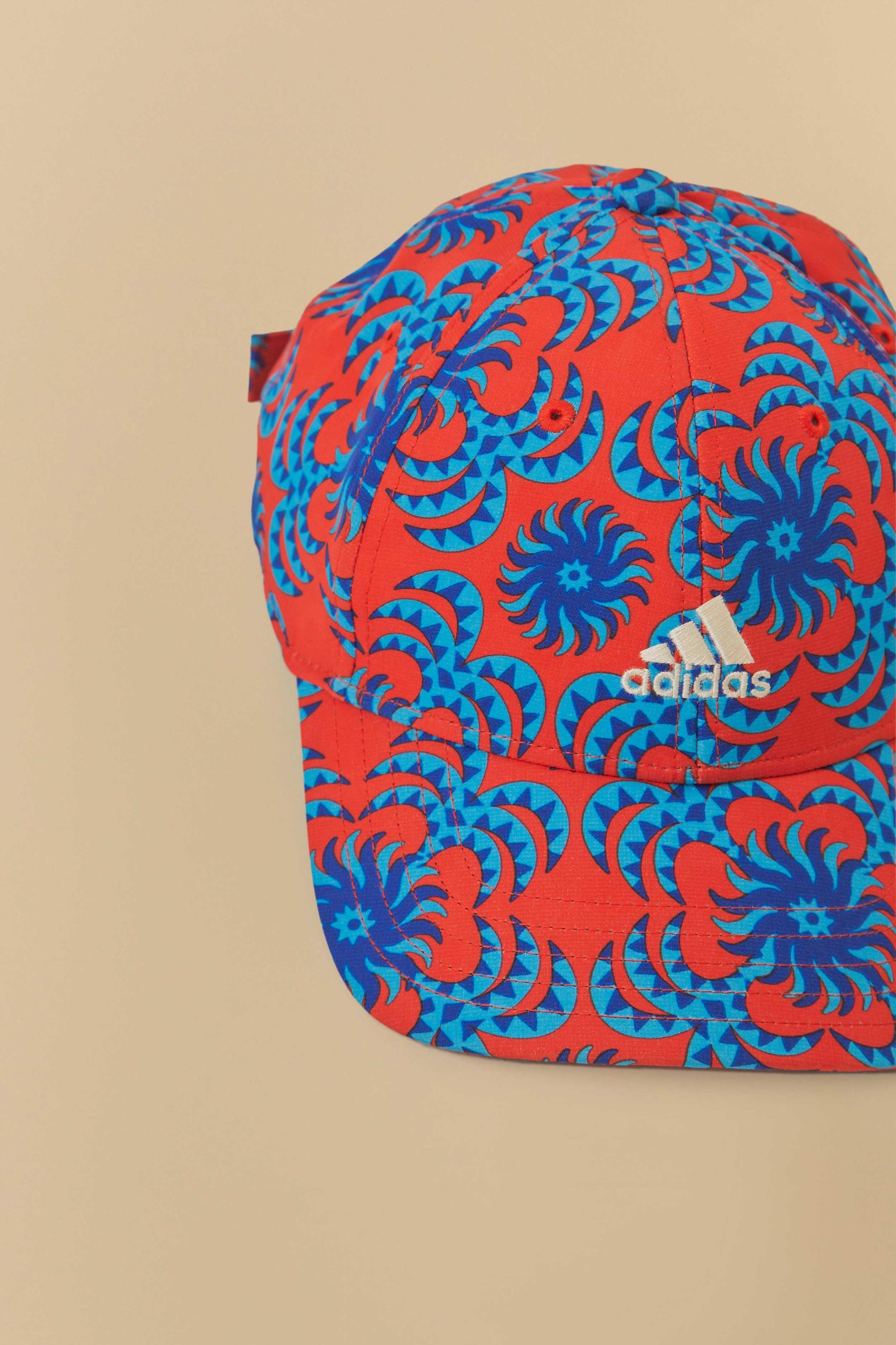 Boné Adidas Palm Flower Vermelho