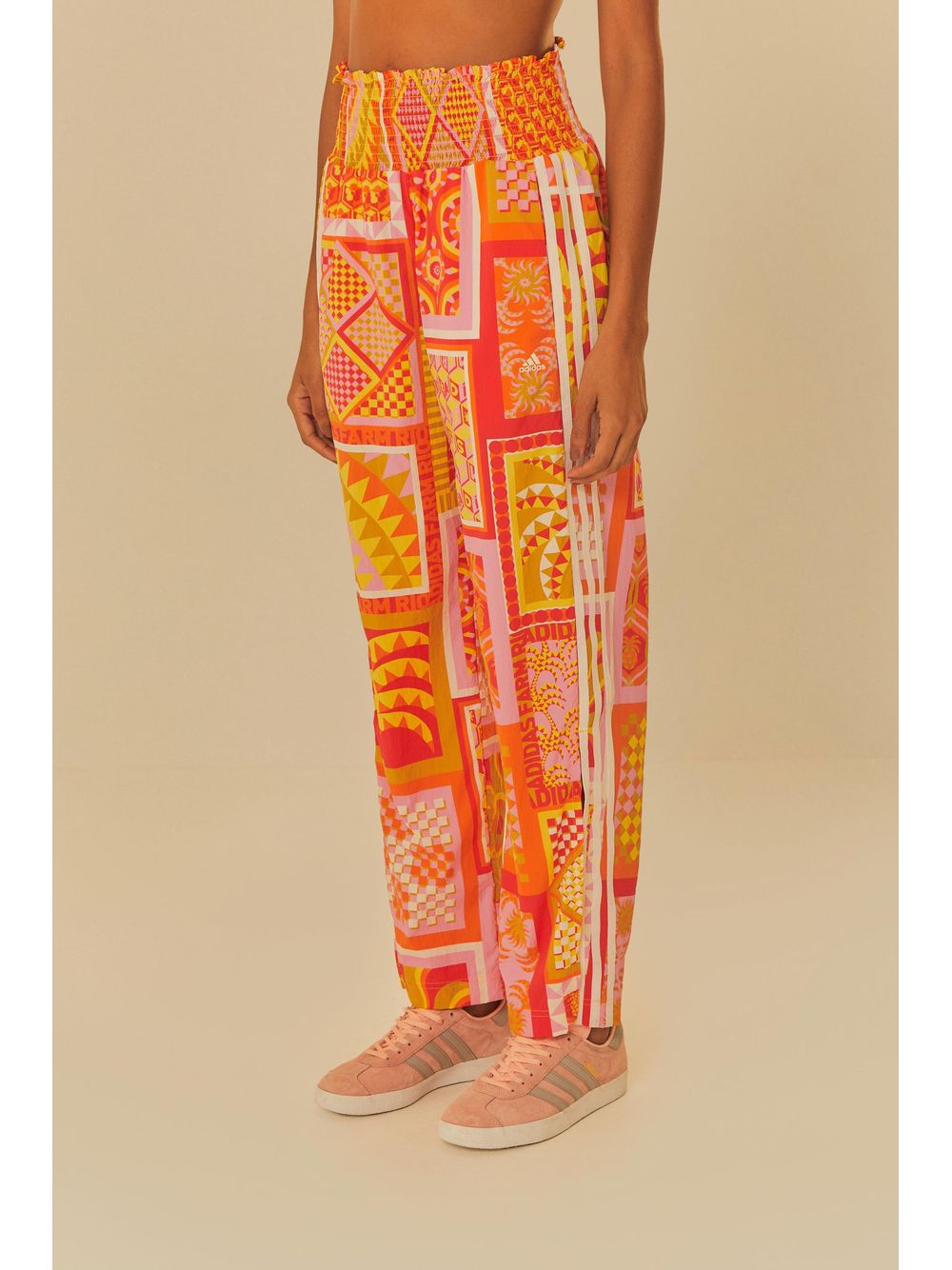 Farm — Calça Adidas Solar Kaleidoscope Rosa