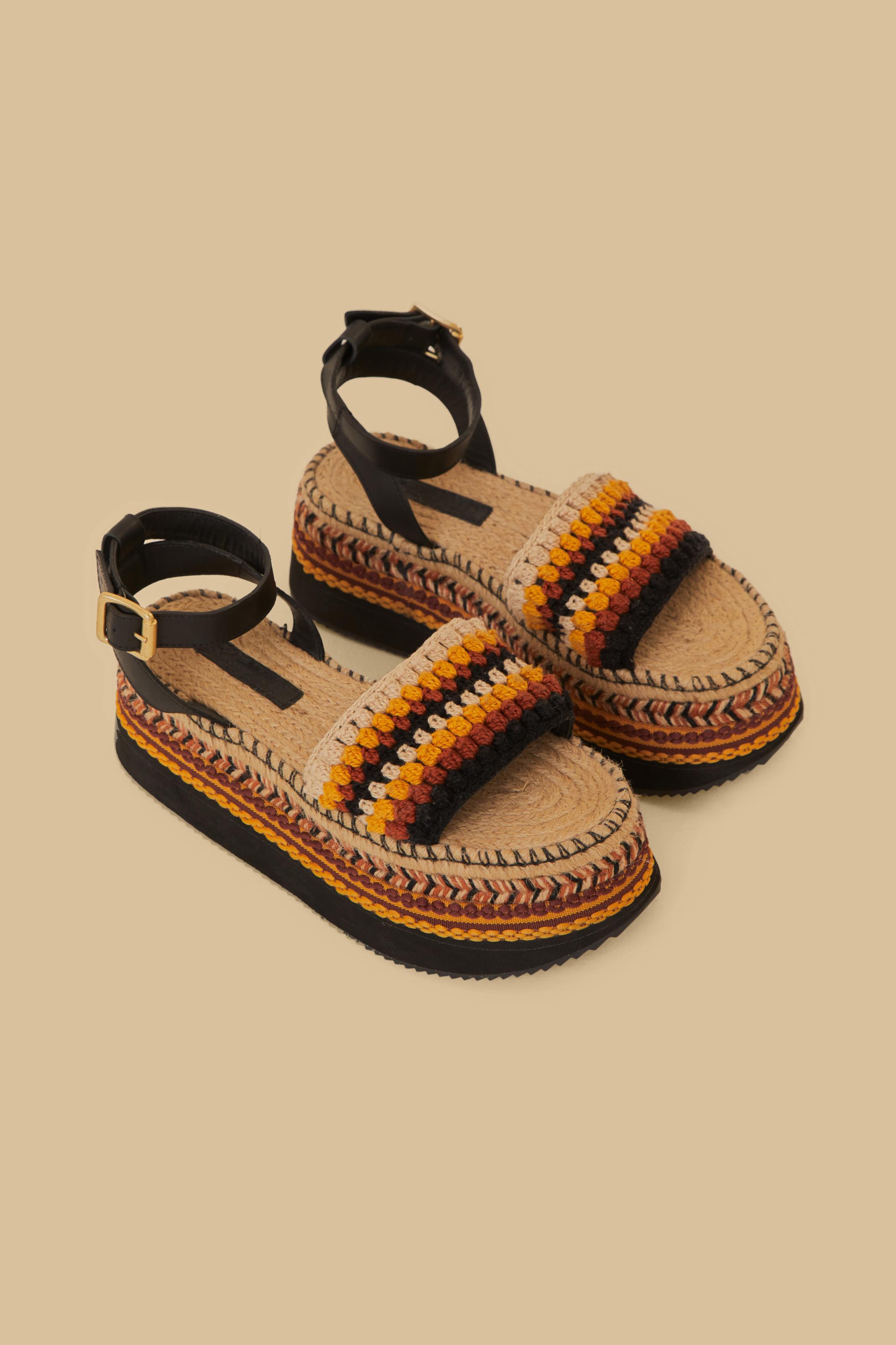 Flatform Crochê Artesanal
