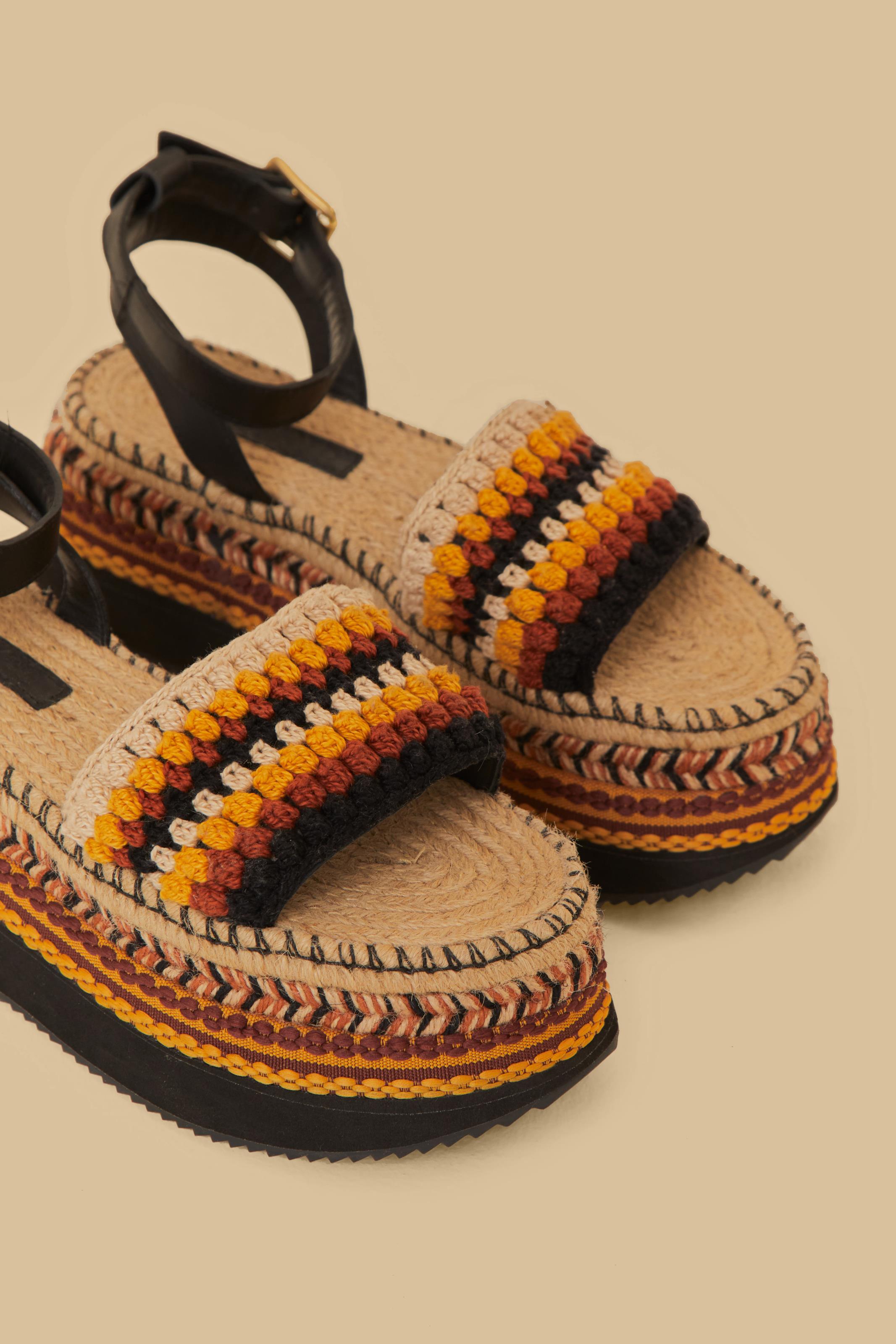 Flatform Crochê Artesanal
