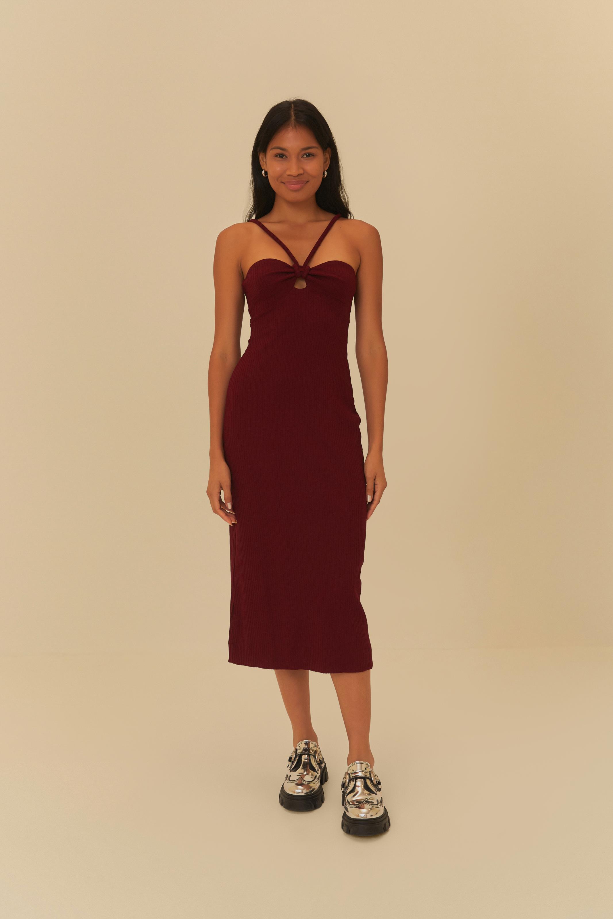 Vestido Cropped Frente Única