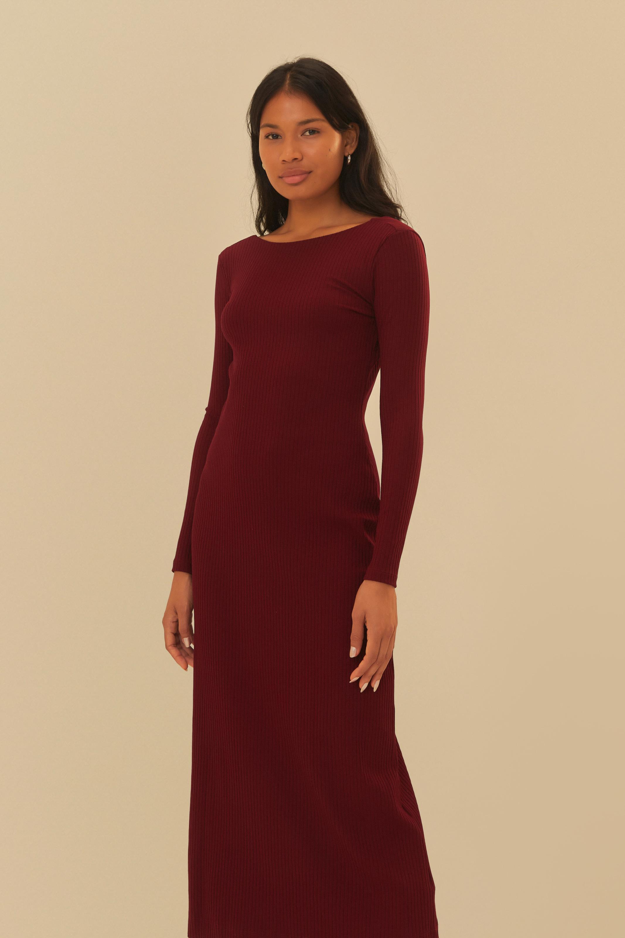 Vestido Decote u Costas