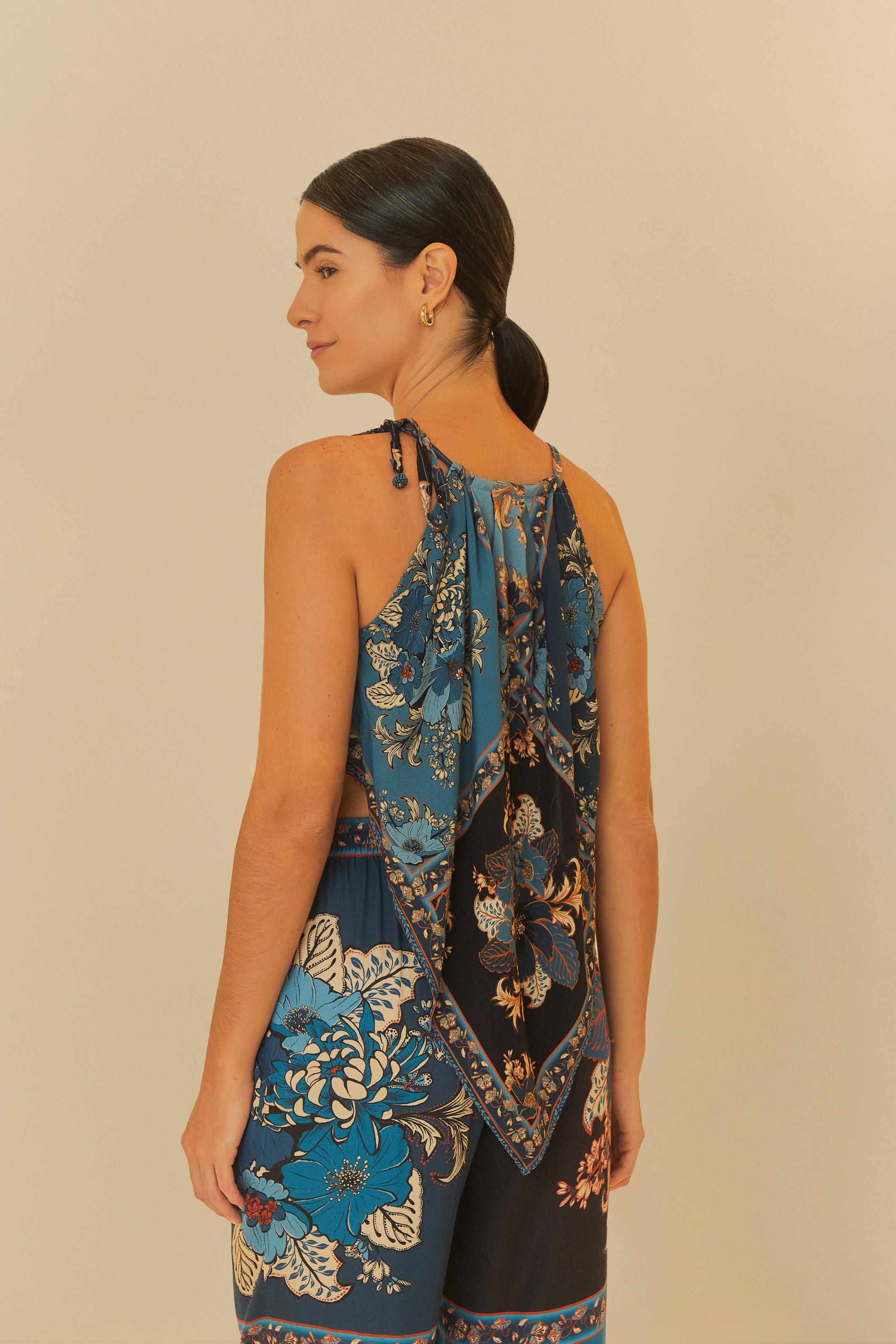 Regata Pontas Estampada Dália