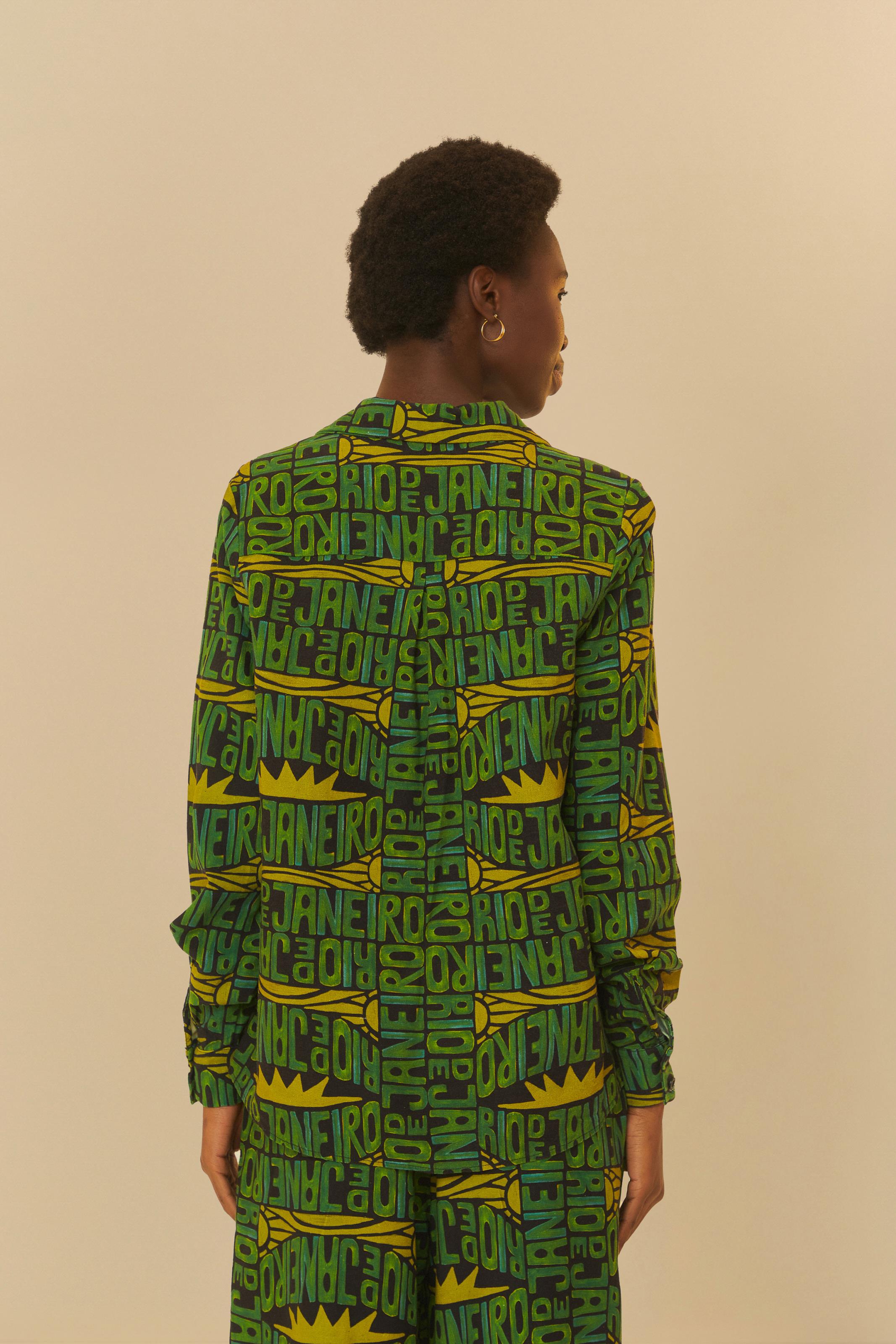 Camisa Estampada Cidade Maravilhosa