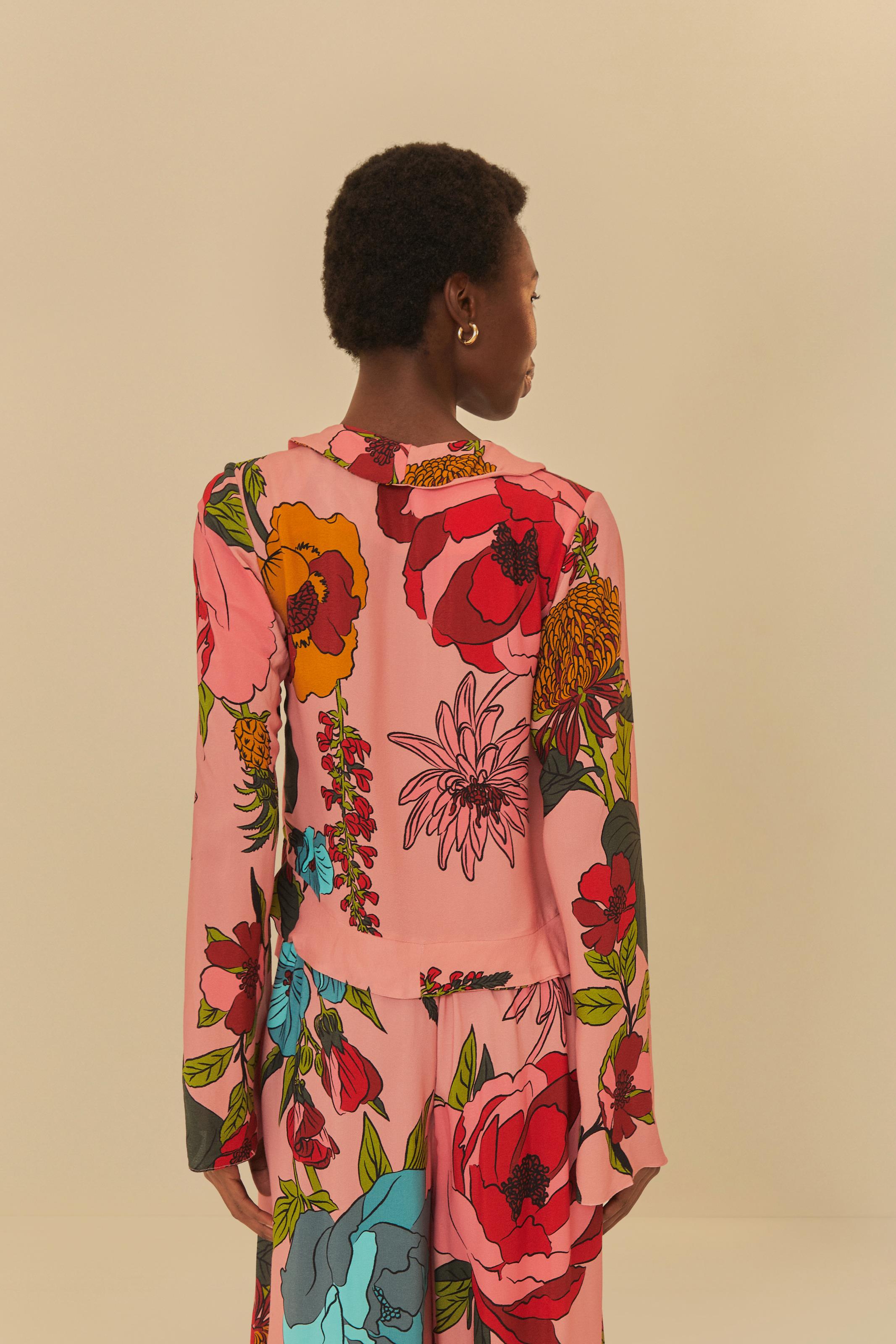 Blusa Estampada Calor Floral