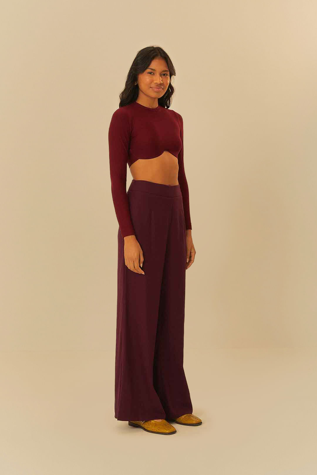 Blusa Cropped Aro