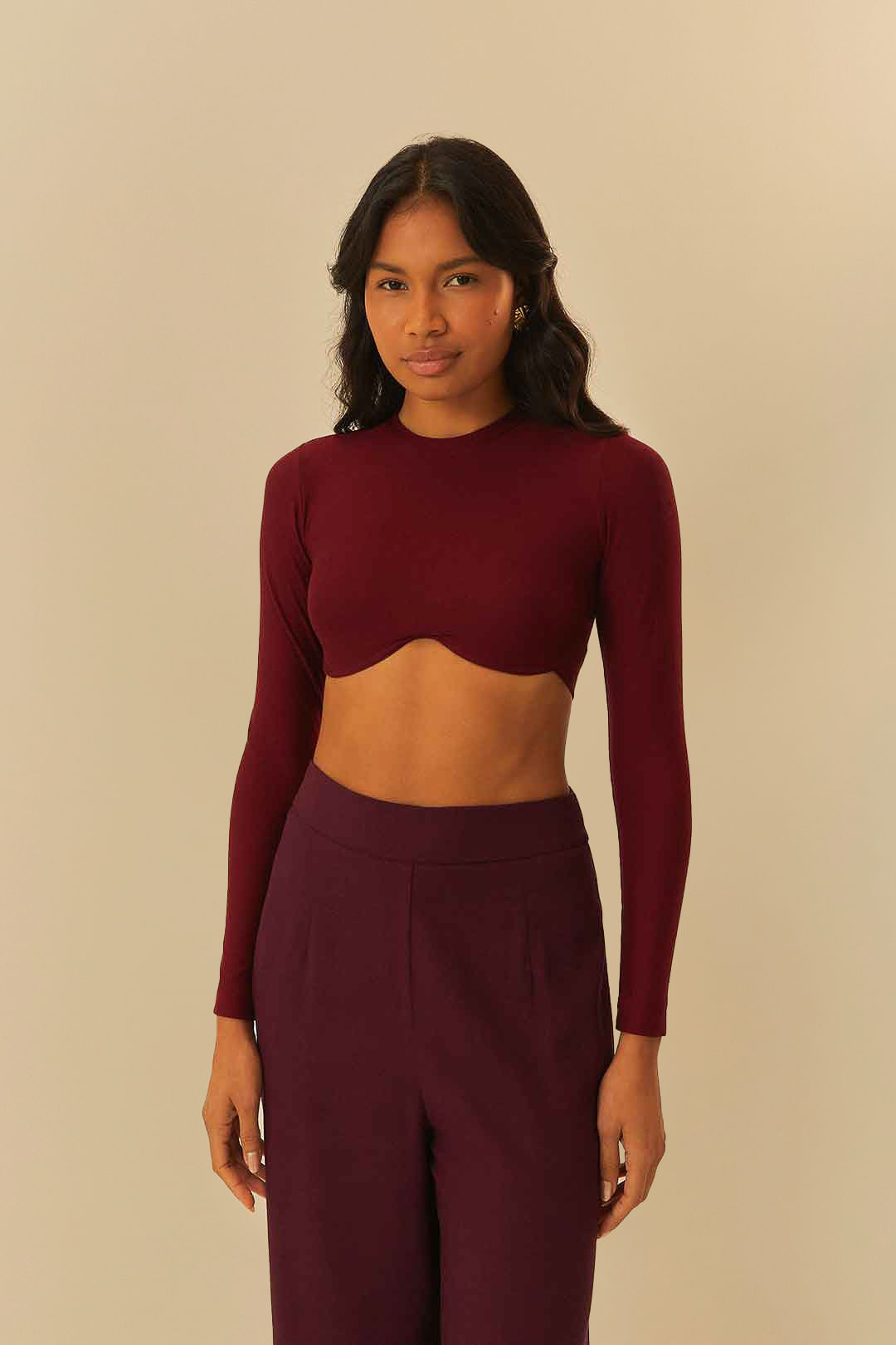 Blusa Cropped Aro