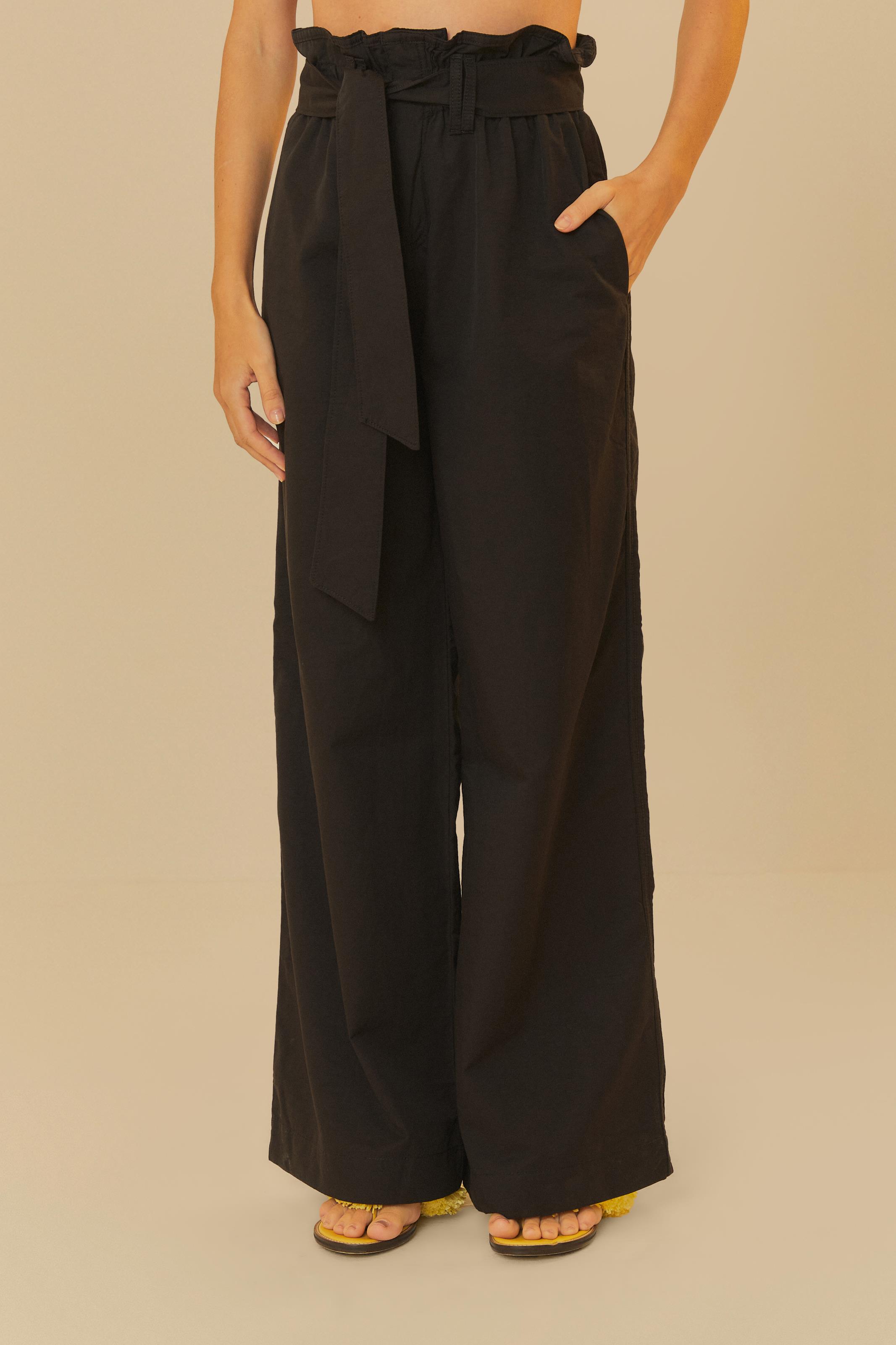 Calça Cós Faixa Reta