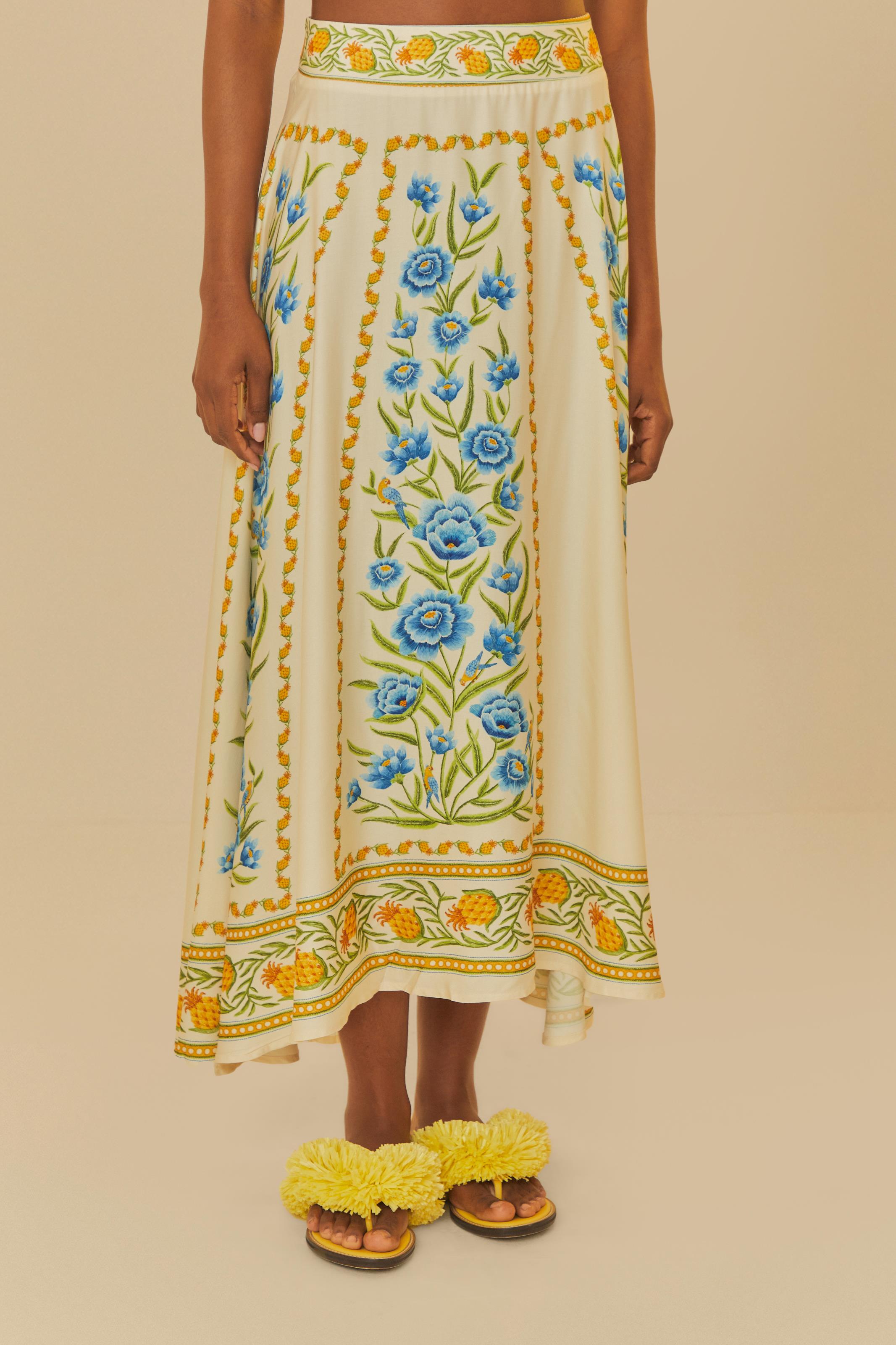 Saia Godê Estampada Puglia