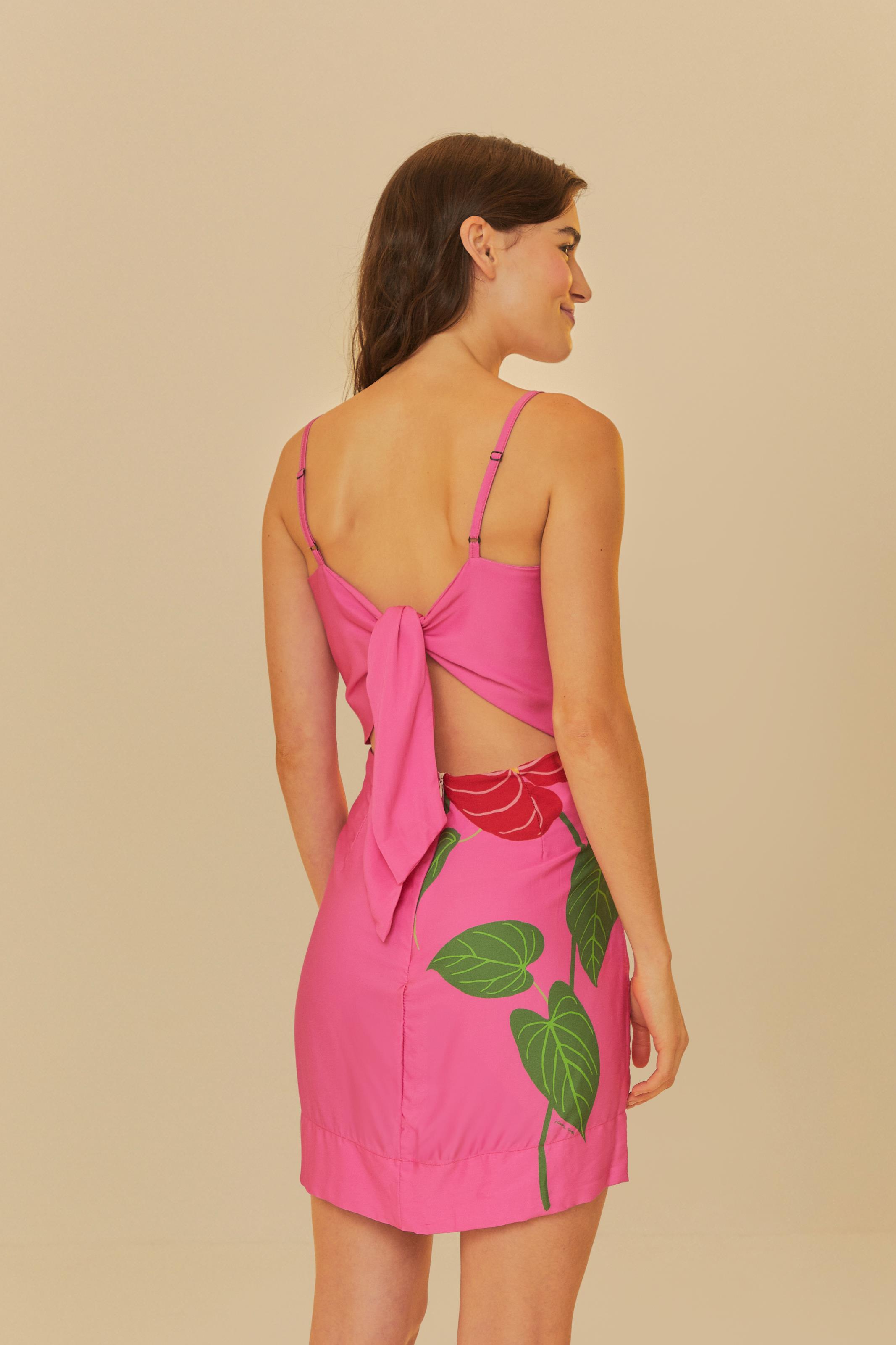 Vestido Curto Estampado Cecília