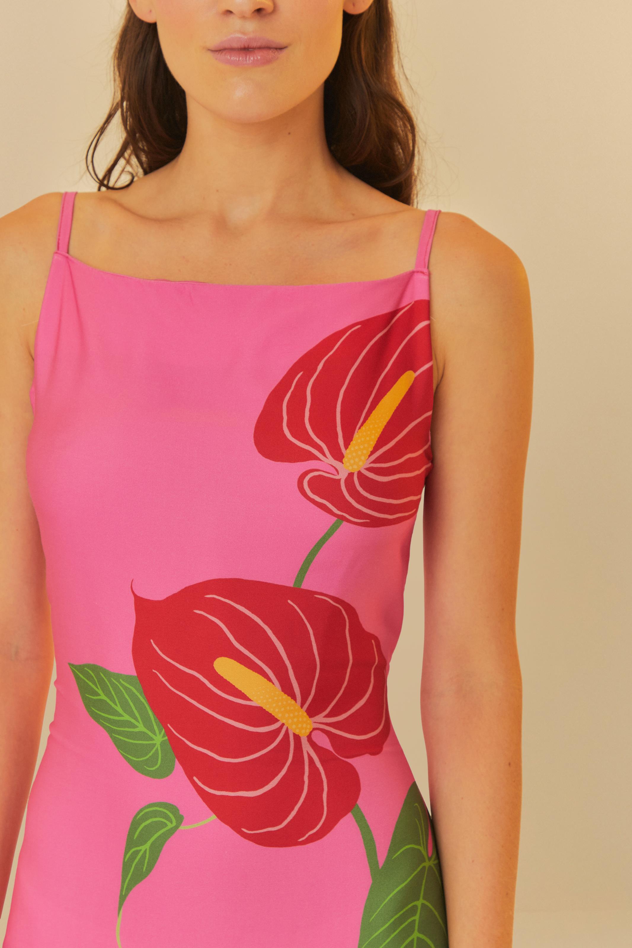 Vestido Curto Estampado Cecília