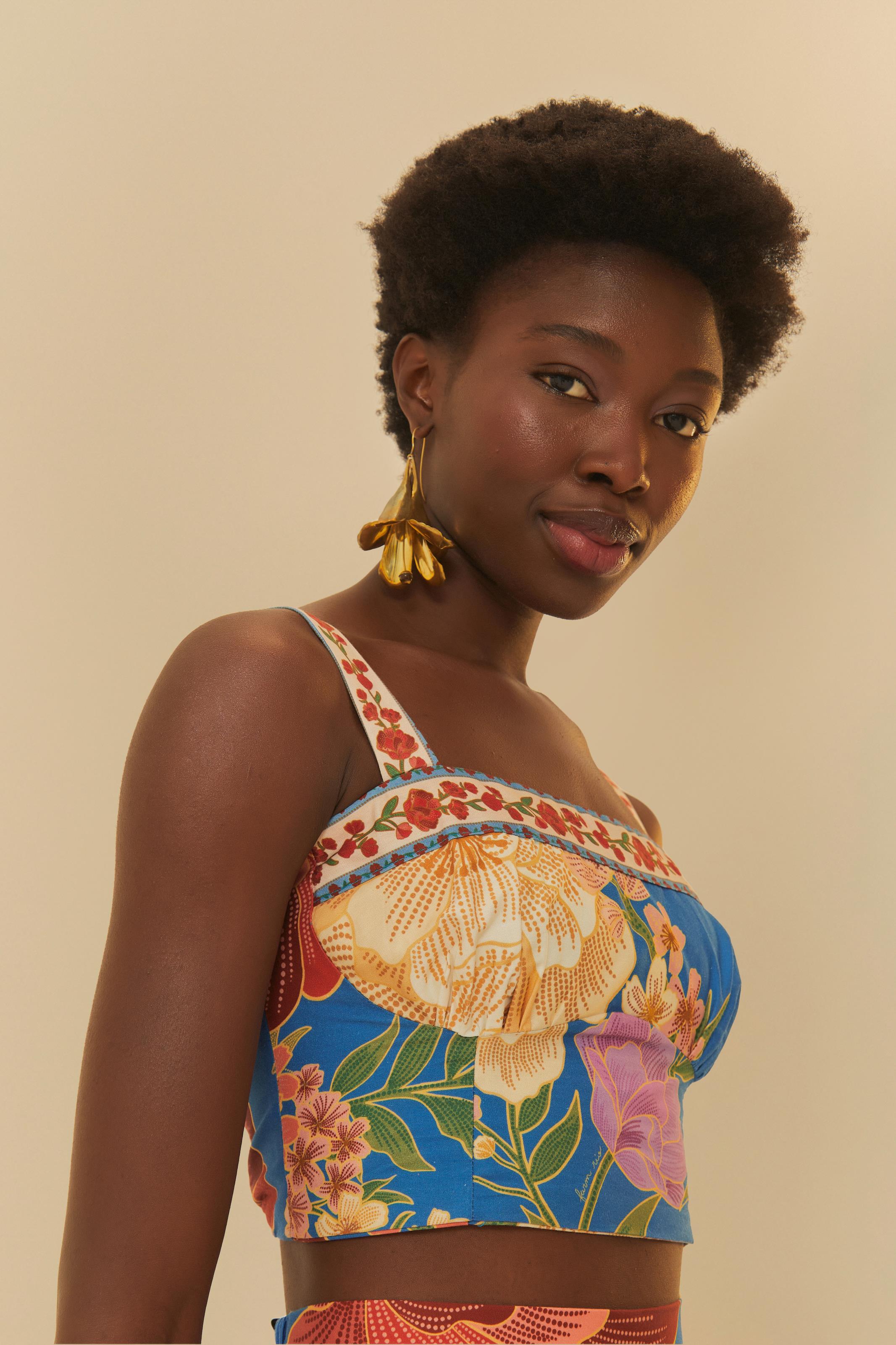 Blusa Estampada Duda