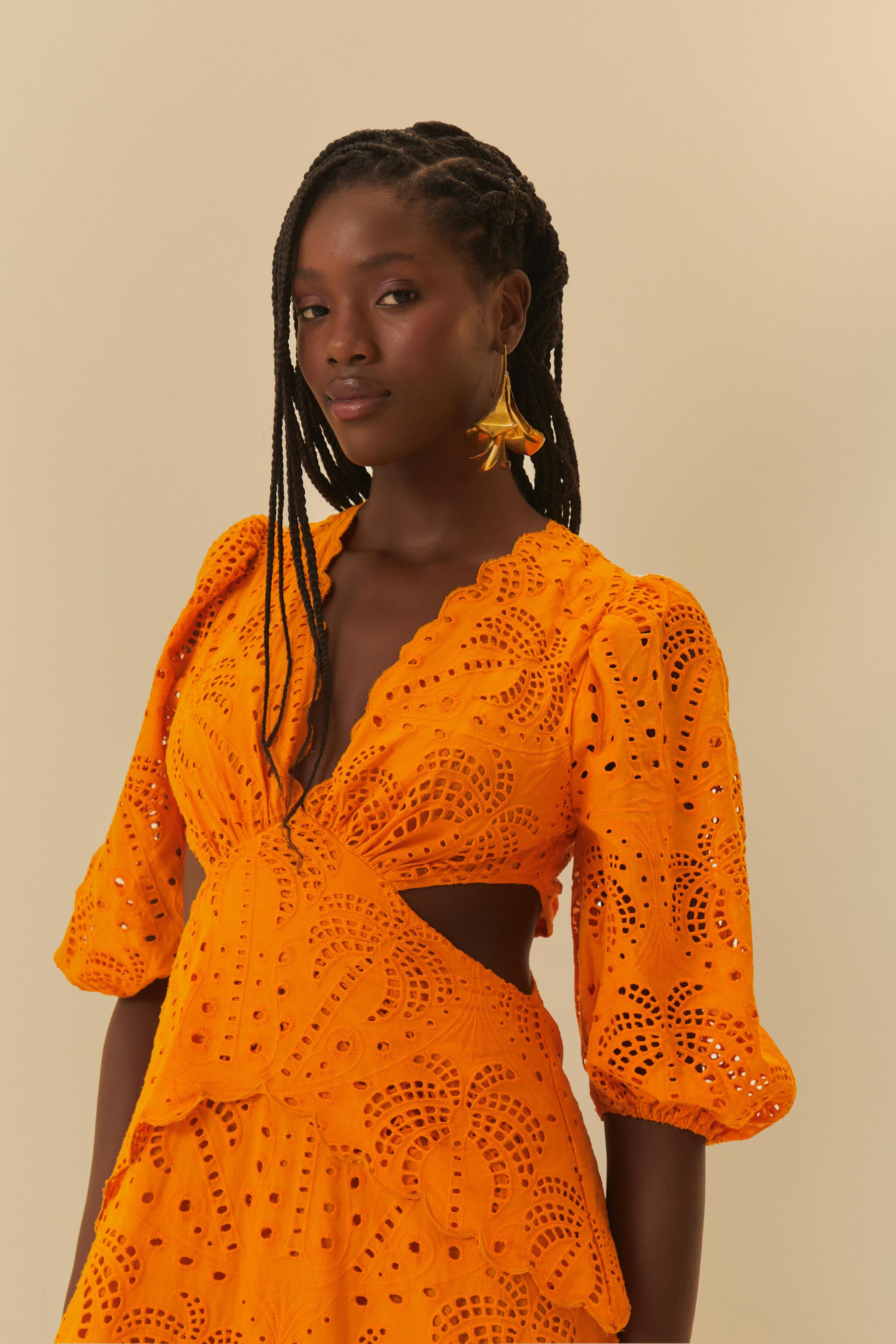 Vestido Laise Coqueiro Tropical