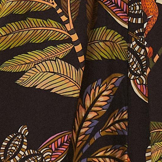 Macacão Pantalona Estampado Festa De Caju